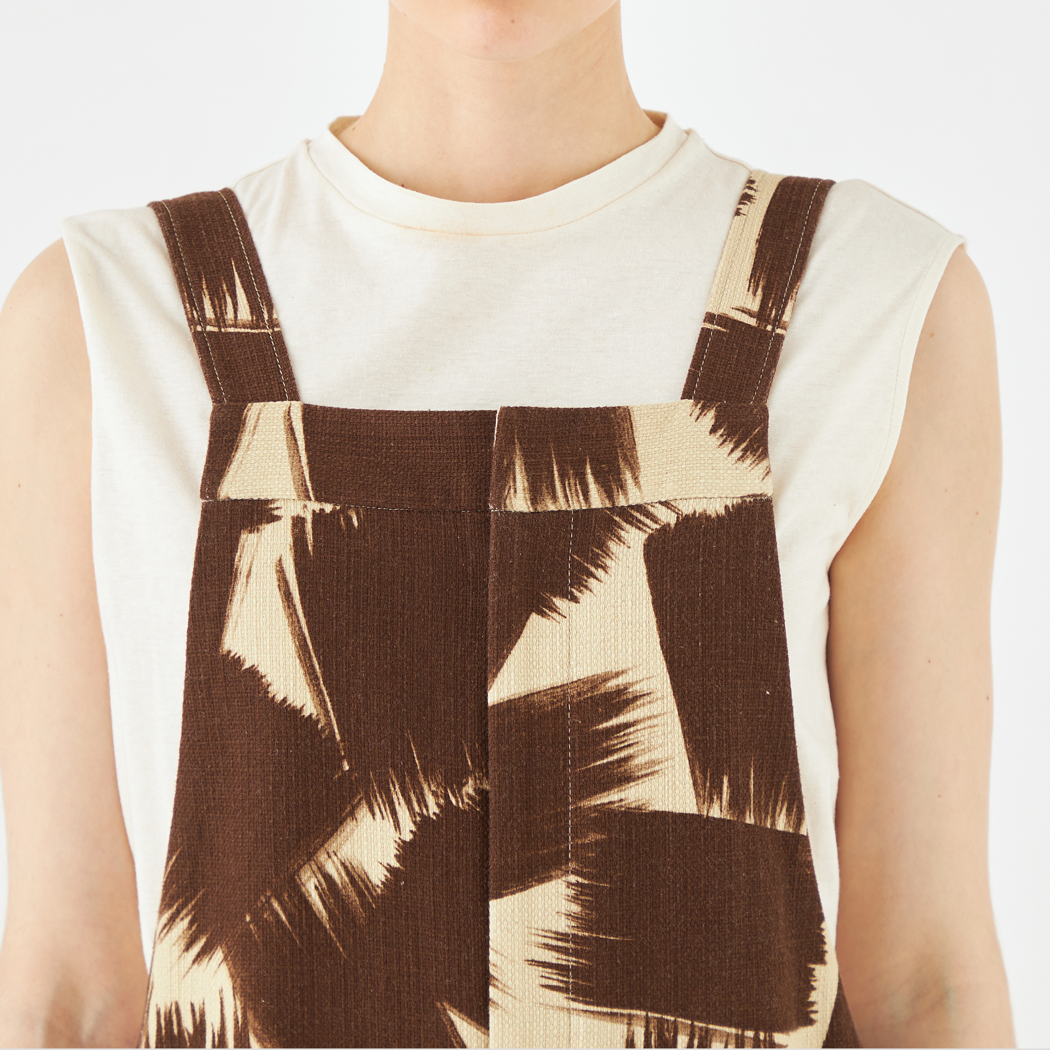 コットンリネンプリペラ サロペット｜トゥモローランド 公式通販