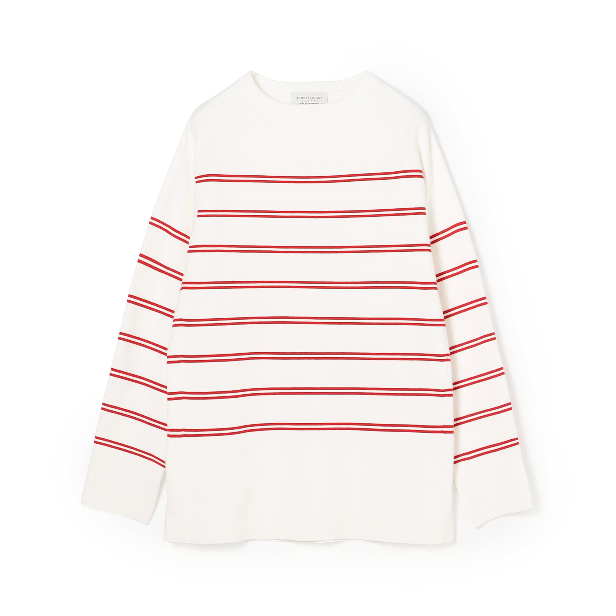TOMORROWLAND tricot スビンコットン ニットバスクシャツ