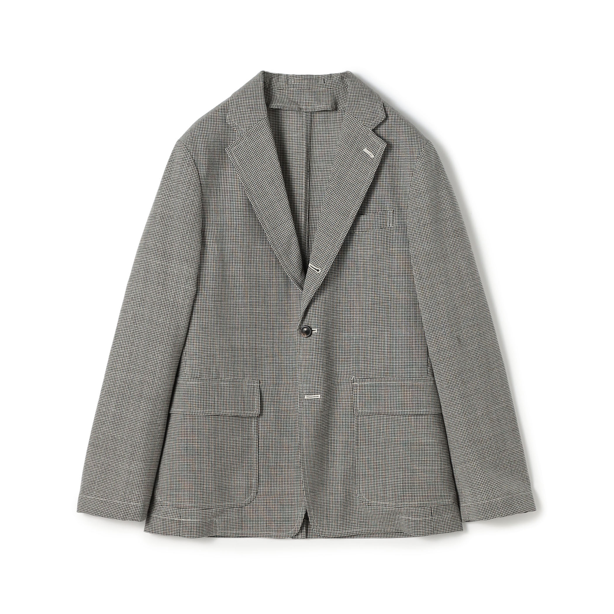 トロピカルウーステッド シングルブレステッド 3Bジャケット ALFRED BROWN