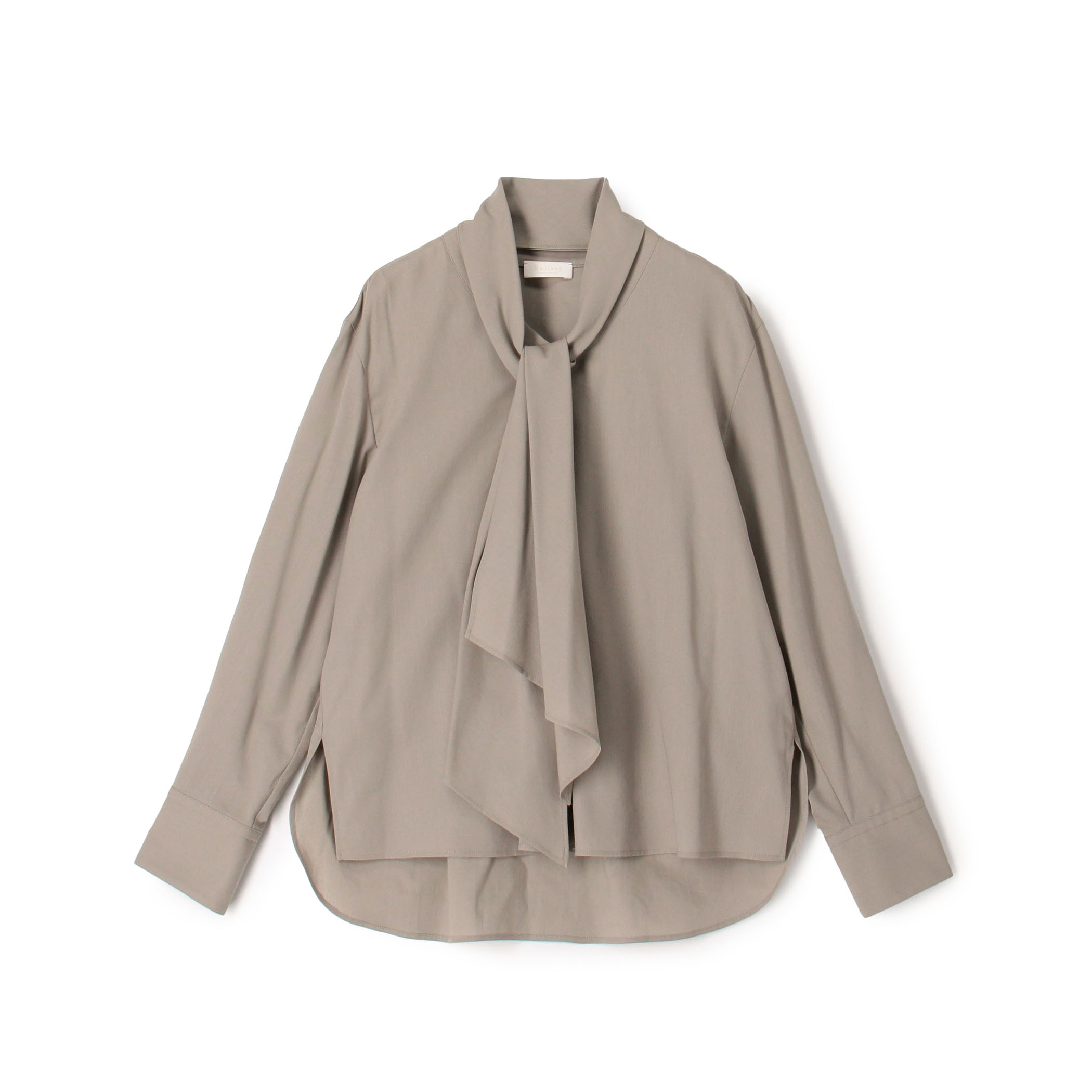 【WEB先行予約】ジュエルコットン ワイドボウタイブラウス