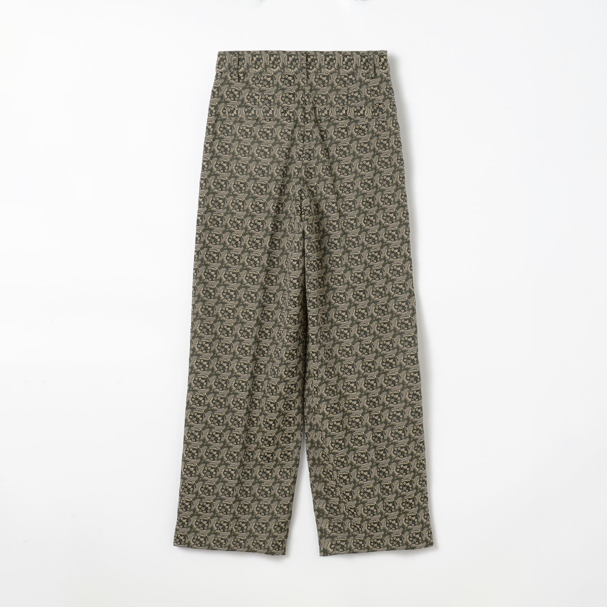 NOIXジャカード 2タックセミワイドパンツ｜トゥモローランド