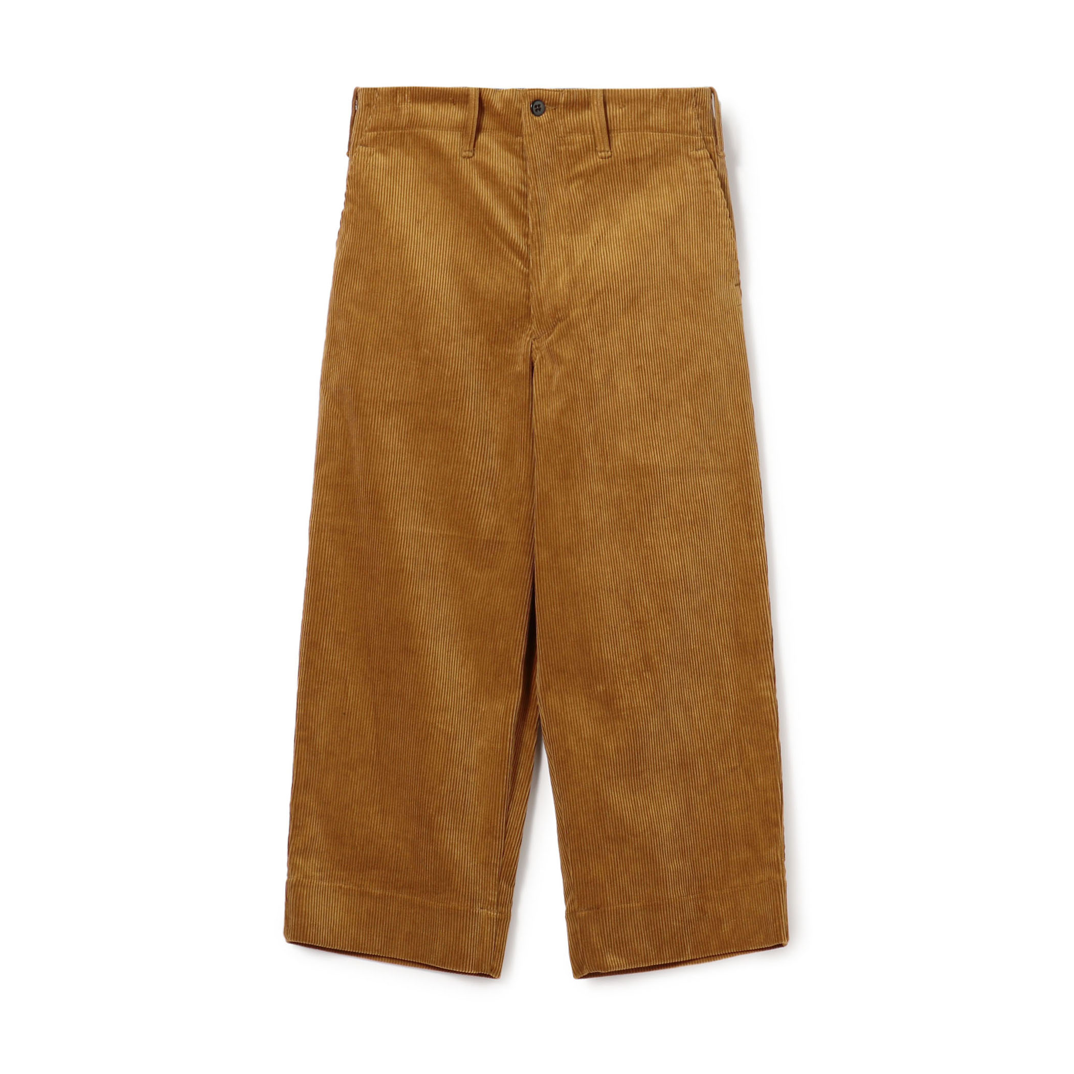 TUKI Wide Trousers コットンコーデュロイ ワイドトラウザーズ