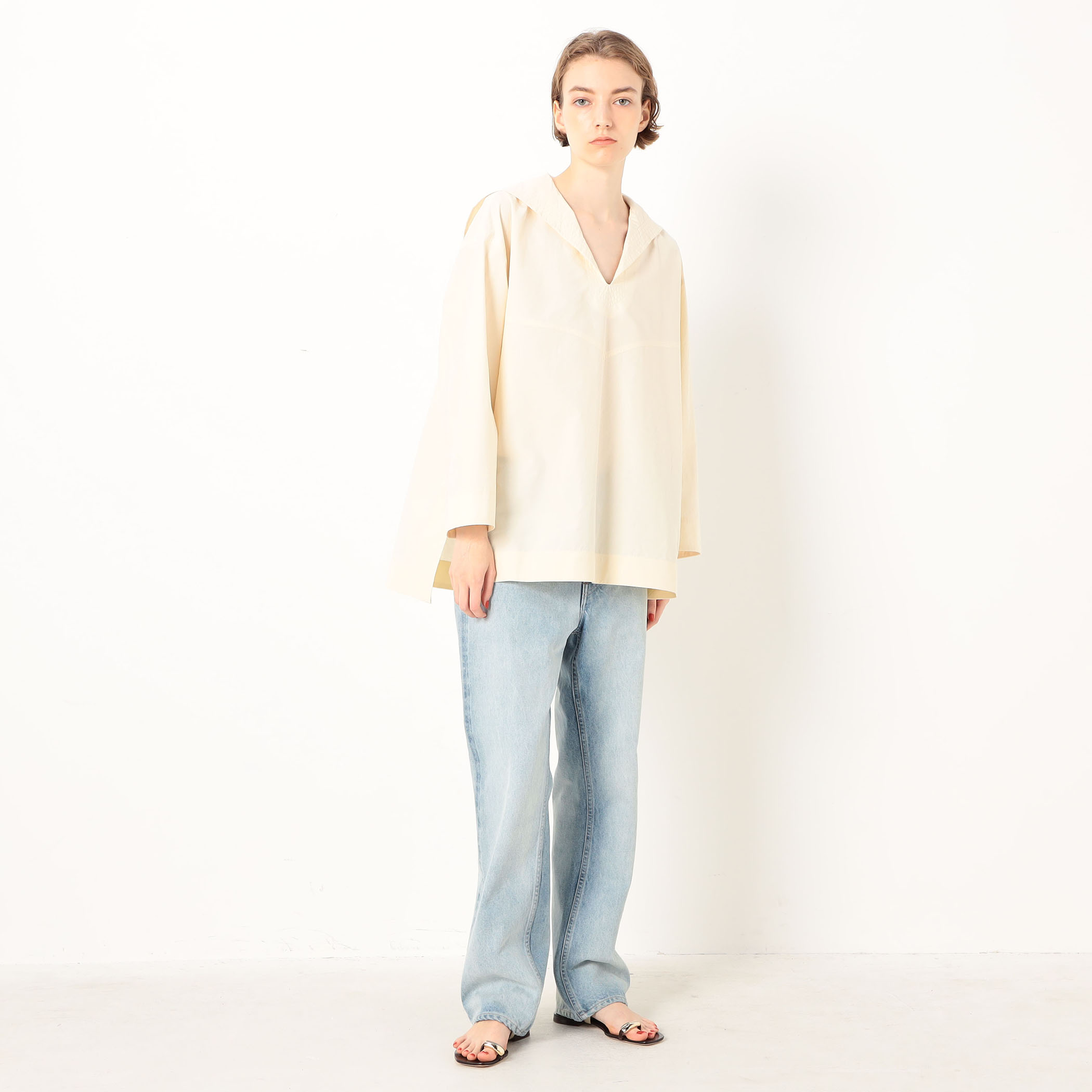 【TOMORROWLAND BUYING WEAR】UNION LAUNCH セーラーシャツ 別注】UNION LAUNCH セーラーシャツ｜トゥモローランド 公式通販