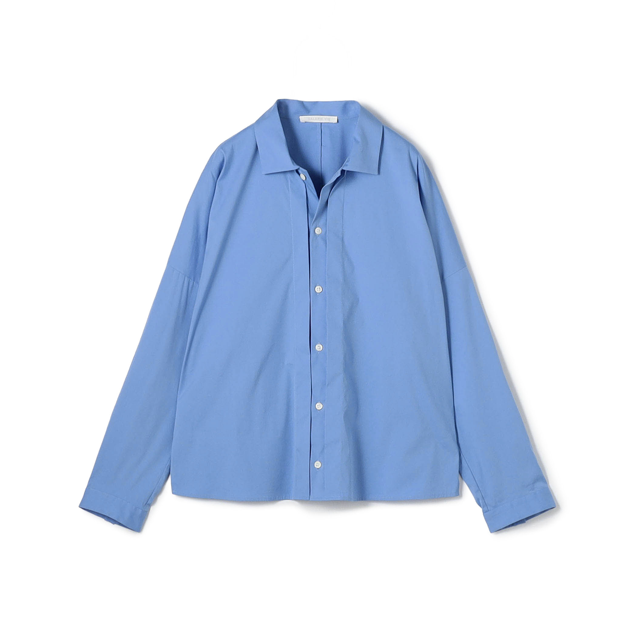 ストレッチタイプライター フロントタックシャツ