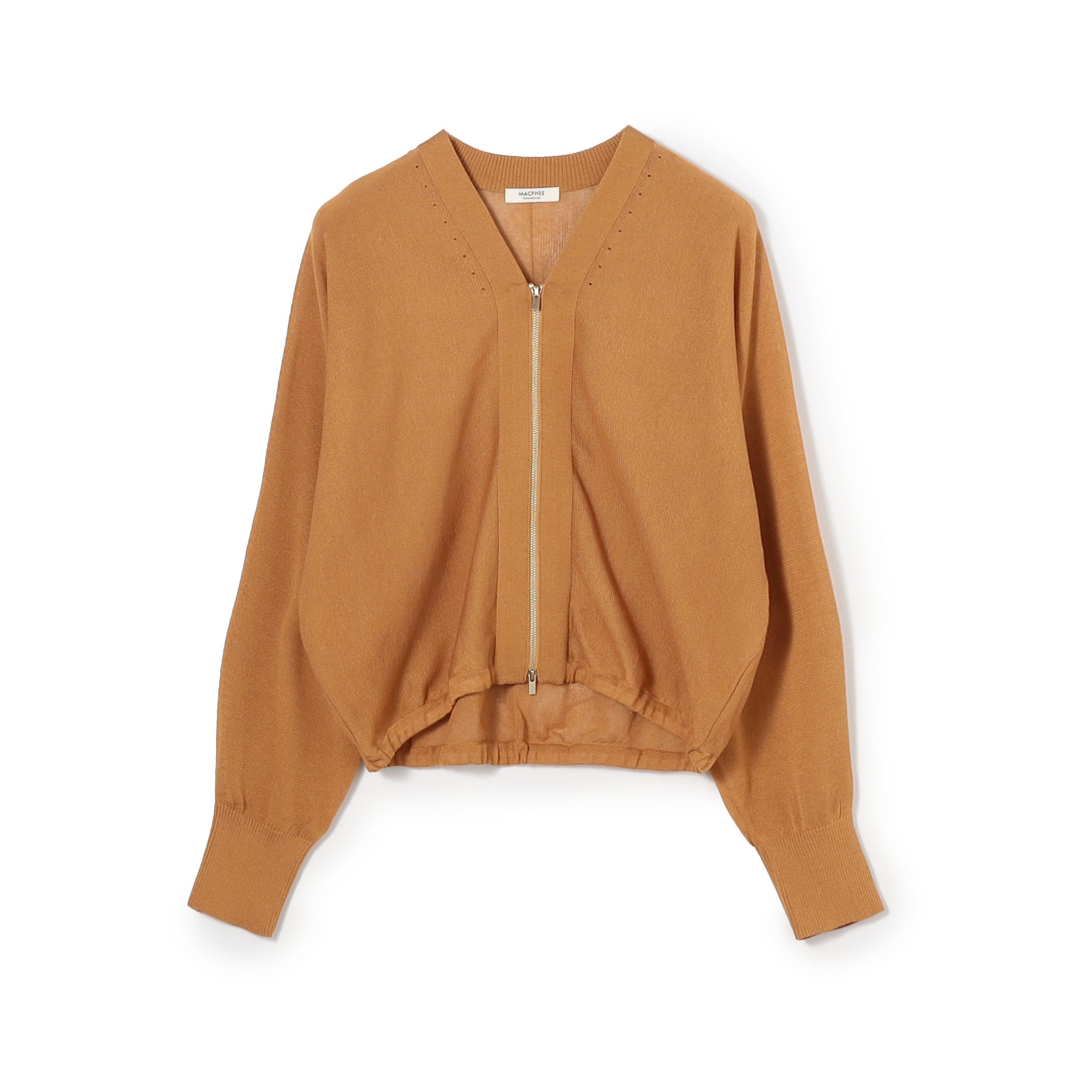 ドライレーヨン Vネックカーディガン