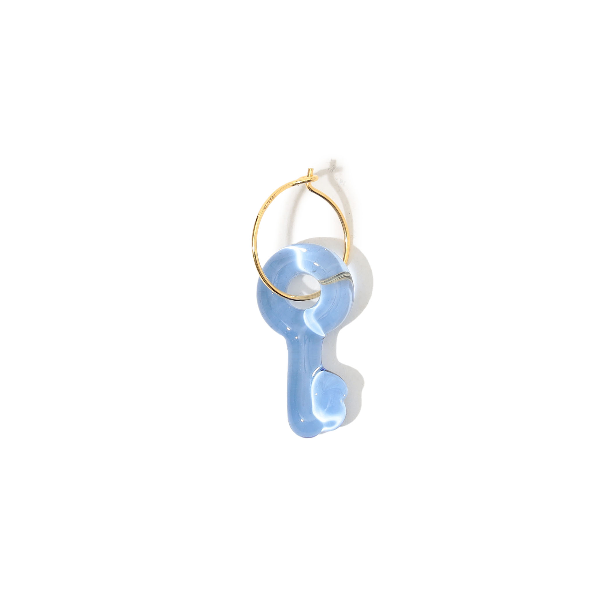LEVENS JEWELS KEY HOOP 片耳ピアス