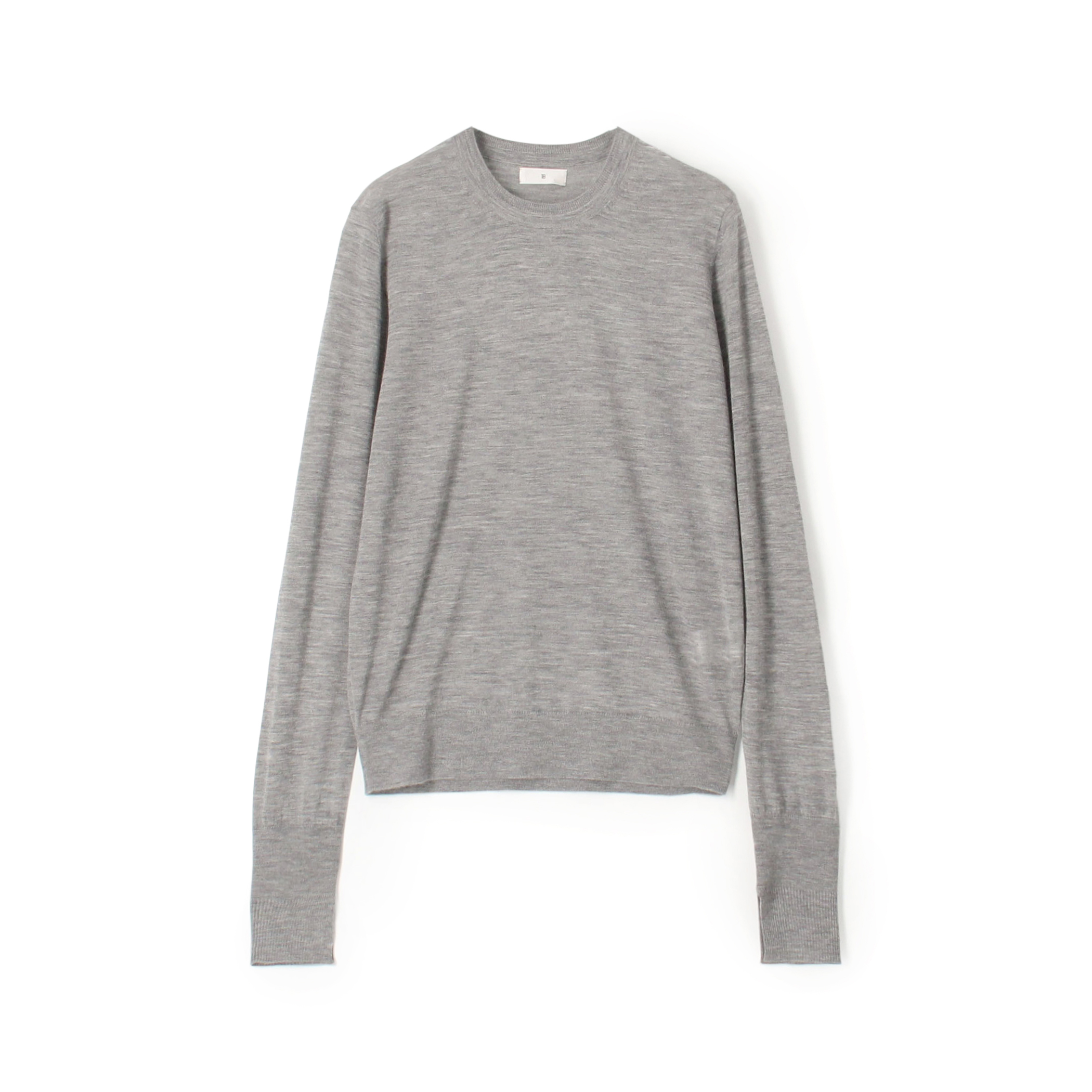 カシミヤ クルーネックプルオーバー