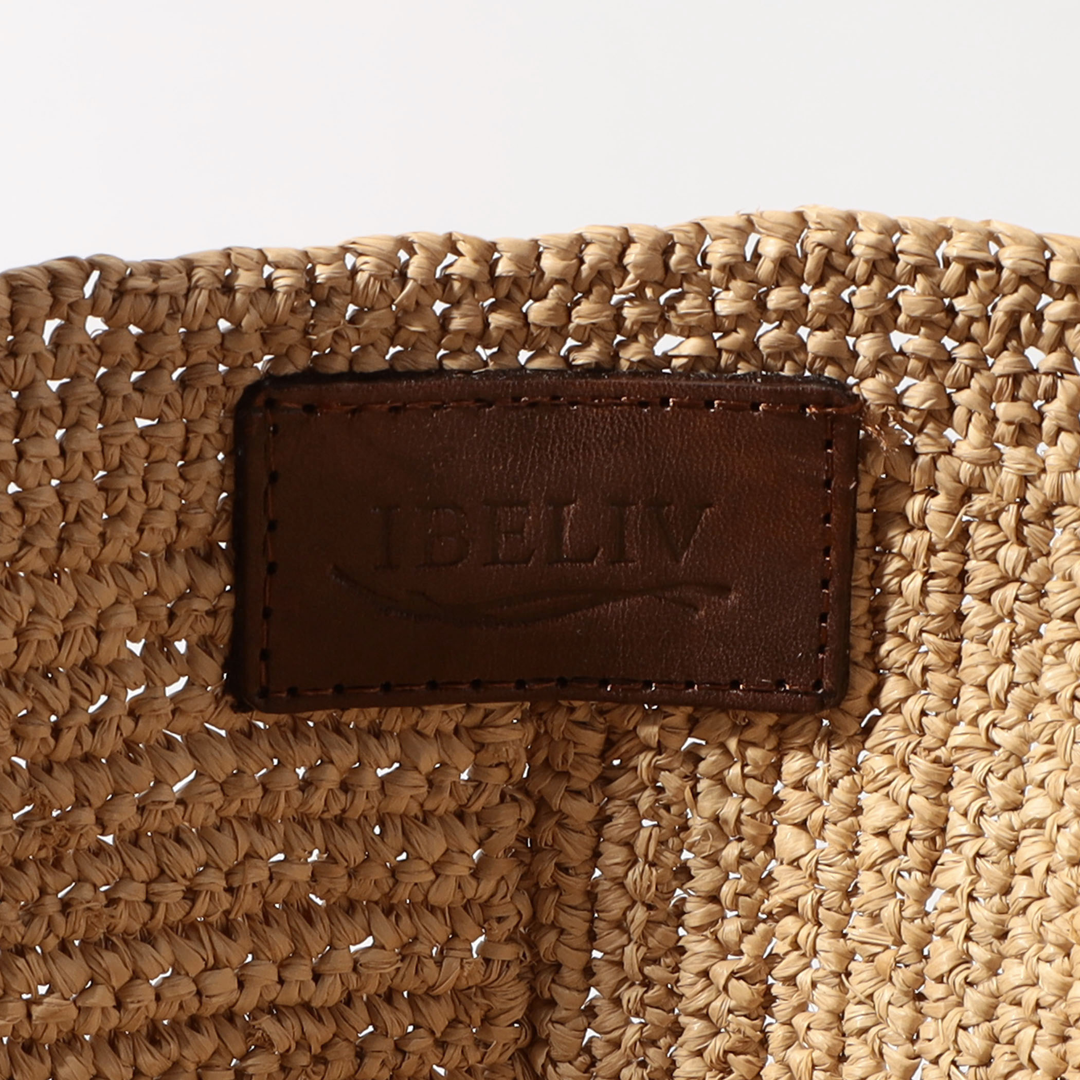 IBELIV アイビリーブ　ラフィアバッグ IBELIV アイビリーブ カゴバッグ VANILLA レディース かご