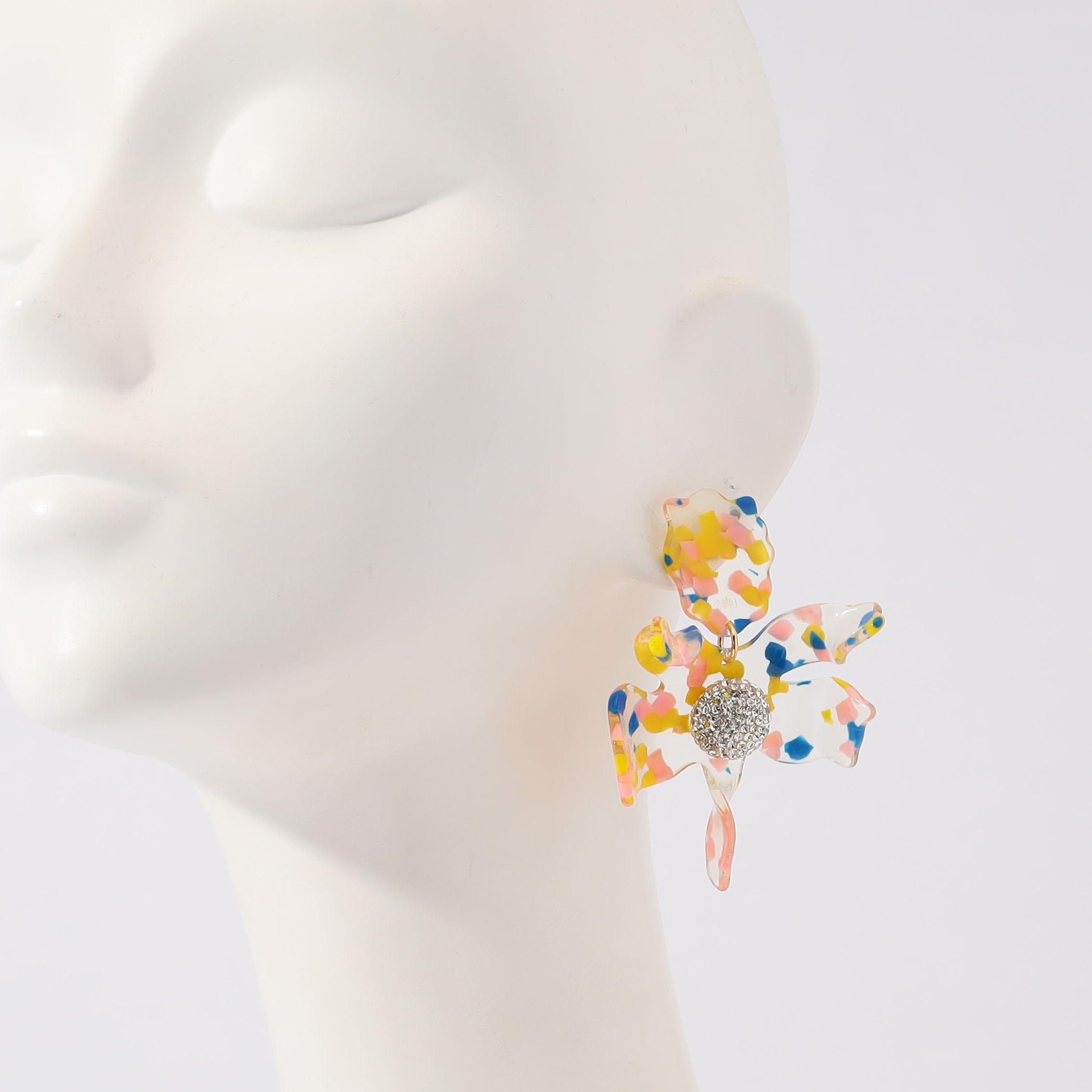 コリアグランドセール 2025 LELE 公式通販 クリスタルリリーピアス｜トゥモローランド SADOUGHI アクセサリー