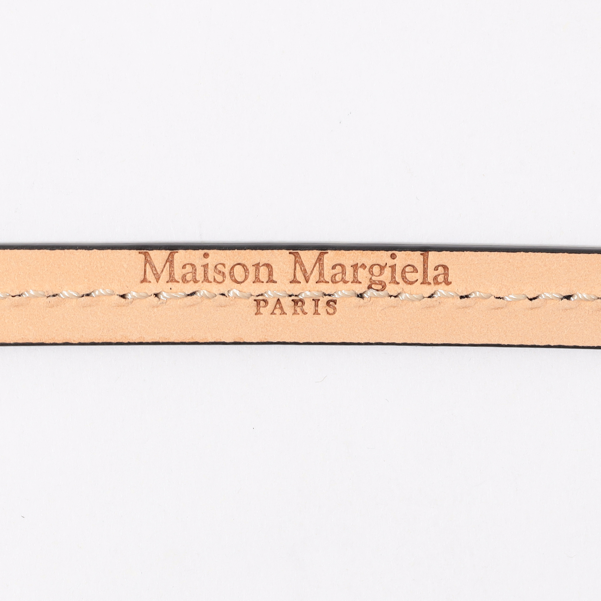 Maison Margiela 10 レザーナローベルト｜トゥモローランド 公式通販