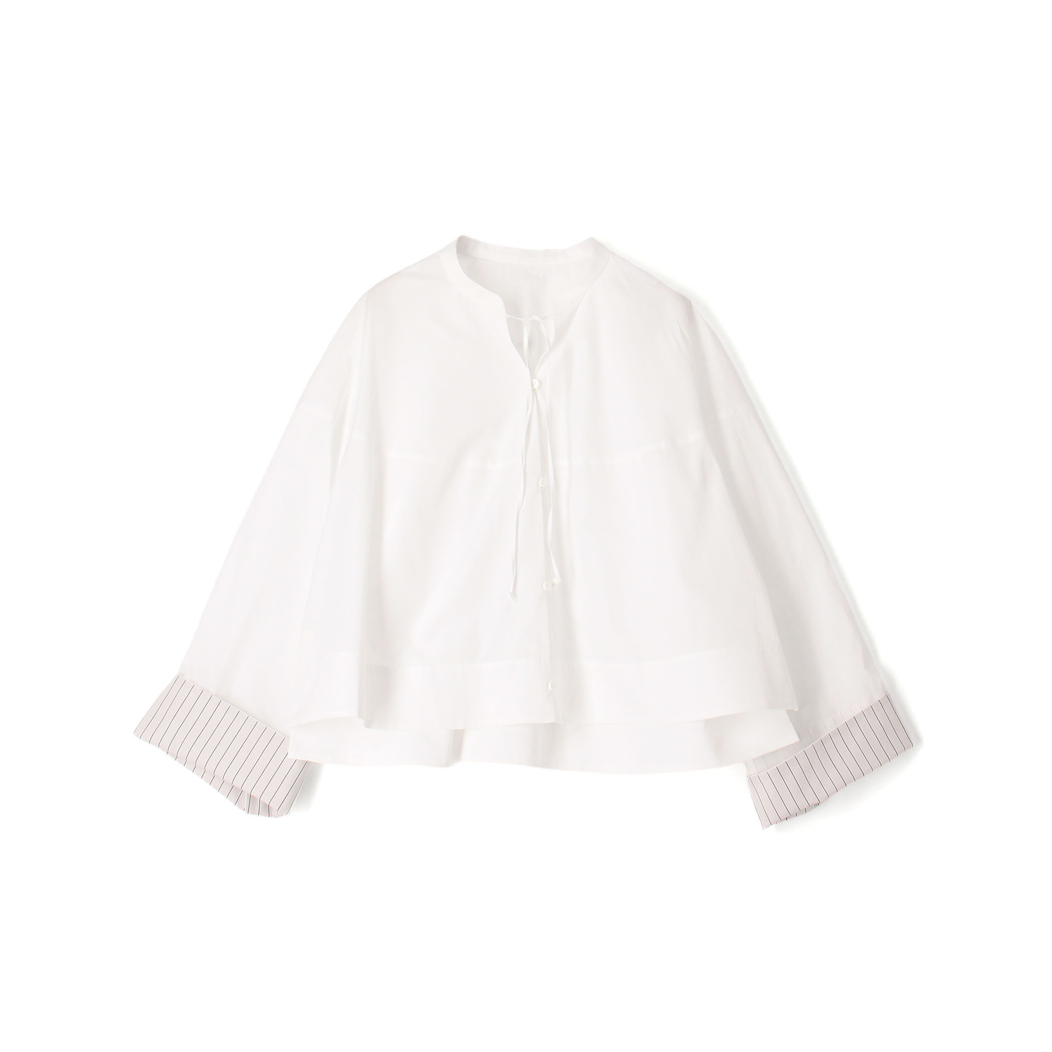 コットンタイプライター バルジングブラウス