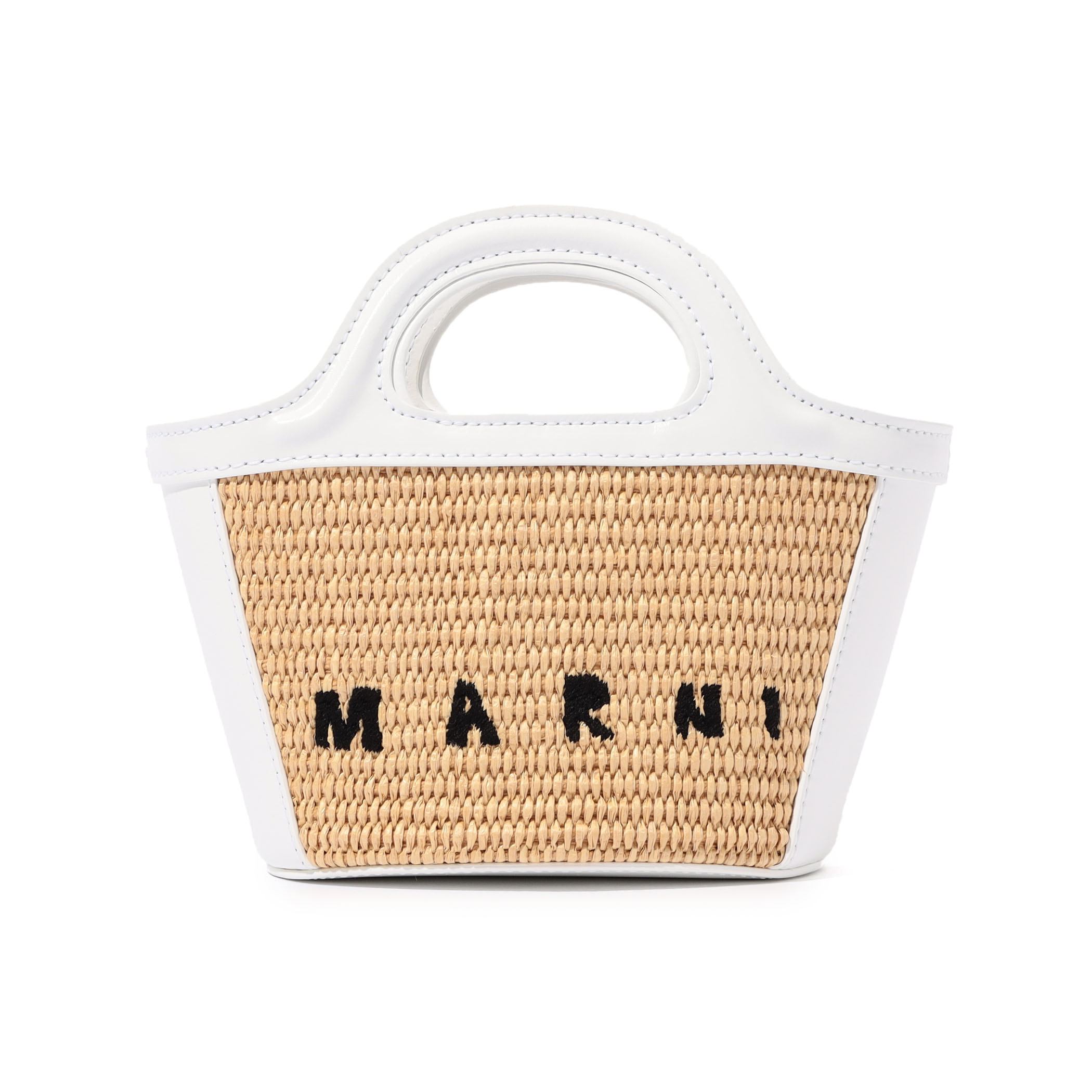 MARNI TROPICALIA マイクロバスケットバッグ