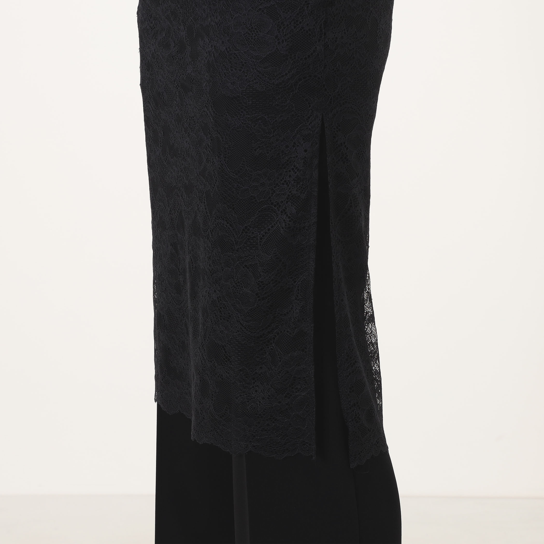 Mame Kurogouchi Raschel Lace Layered Trousers レースレイヤード