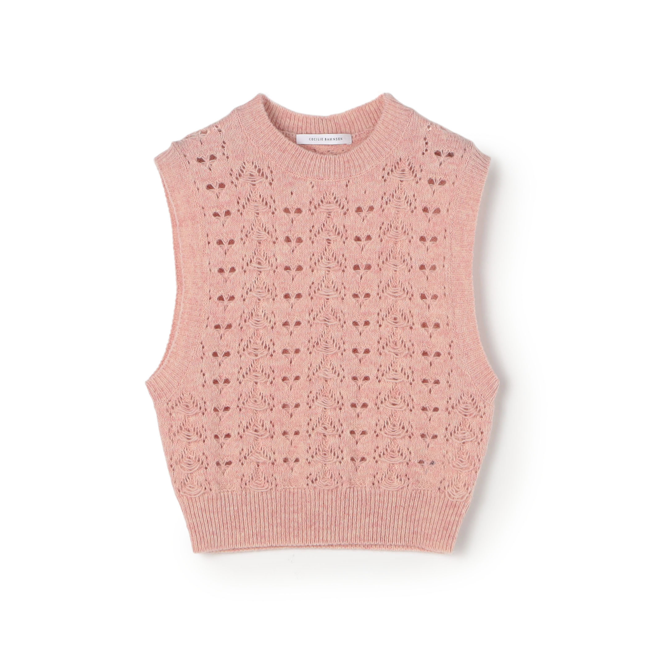 CECILIE BAHNSEN BRISA VEST ニットベスト