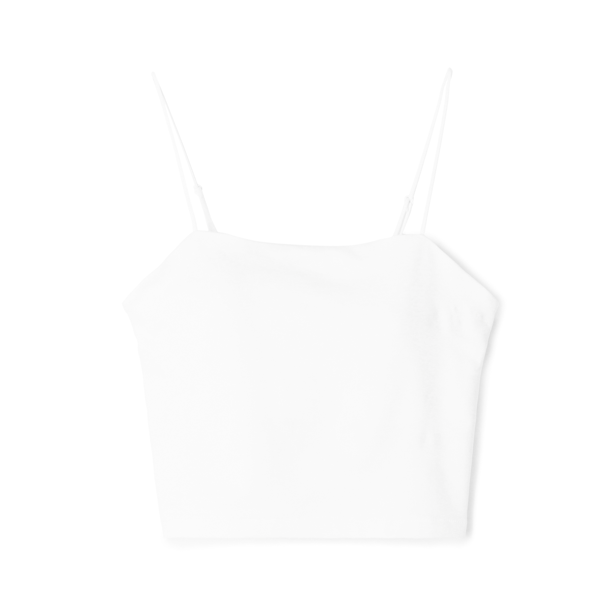 レーヨンナイロン クロップド ブラトップ