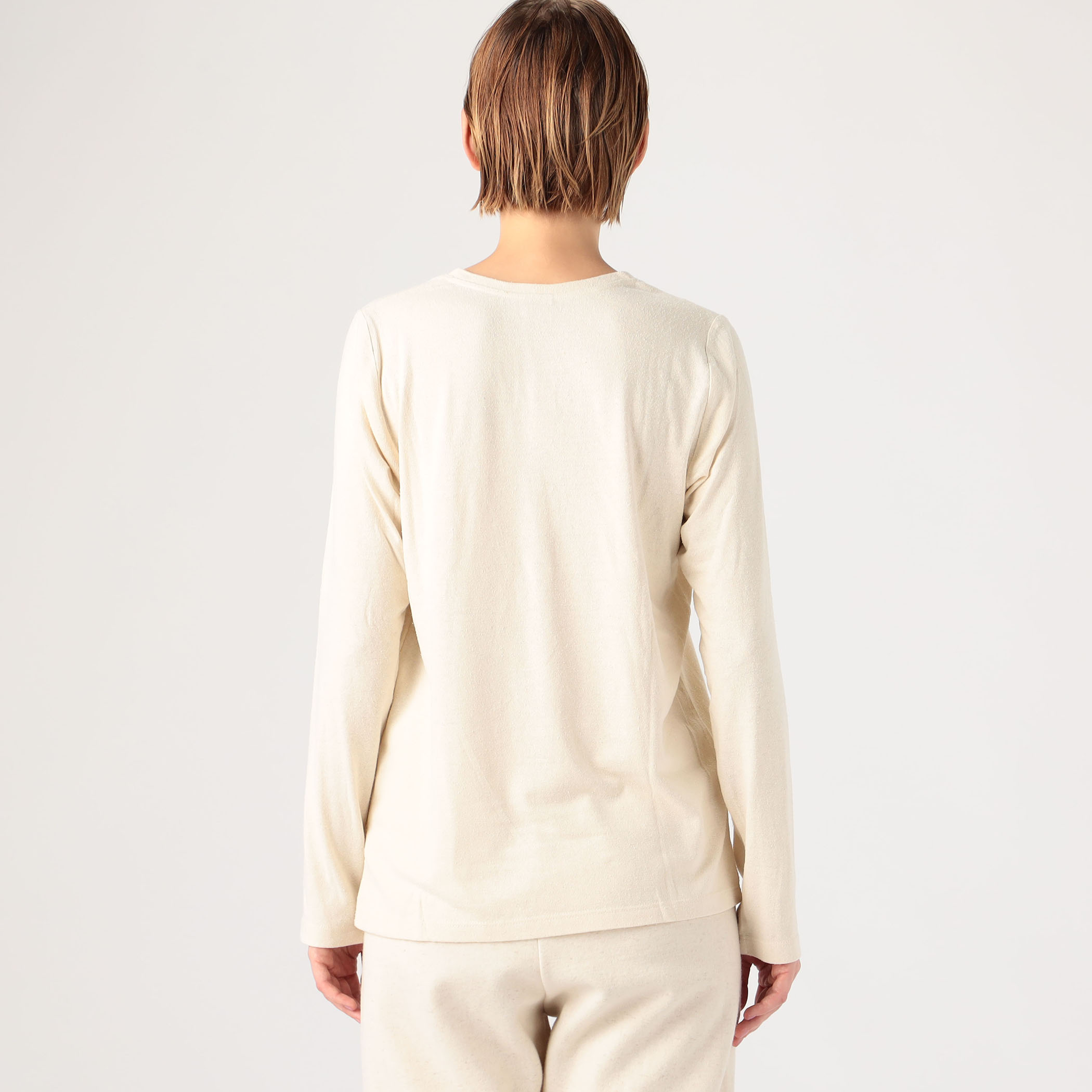 BASERANGE SILK LONG SLEEVE TOP｜トゥモローランド 公式通販