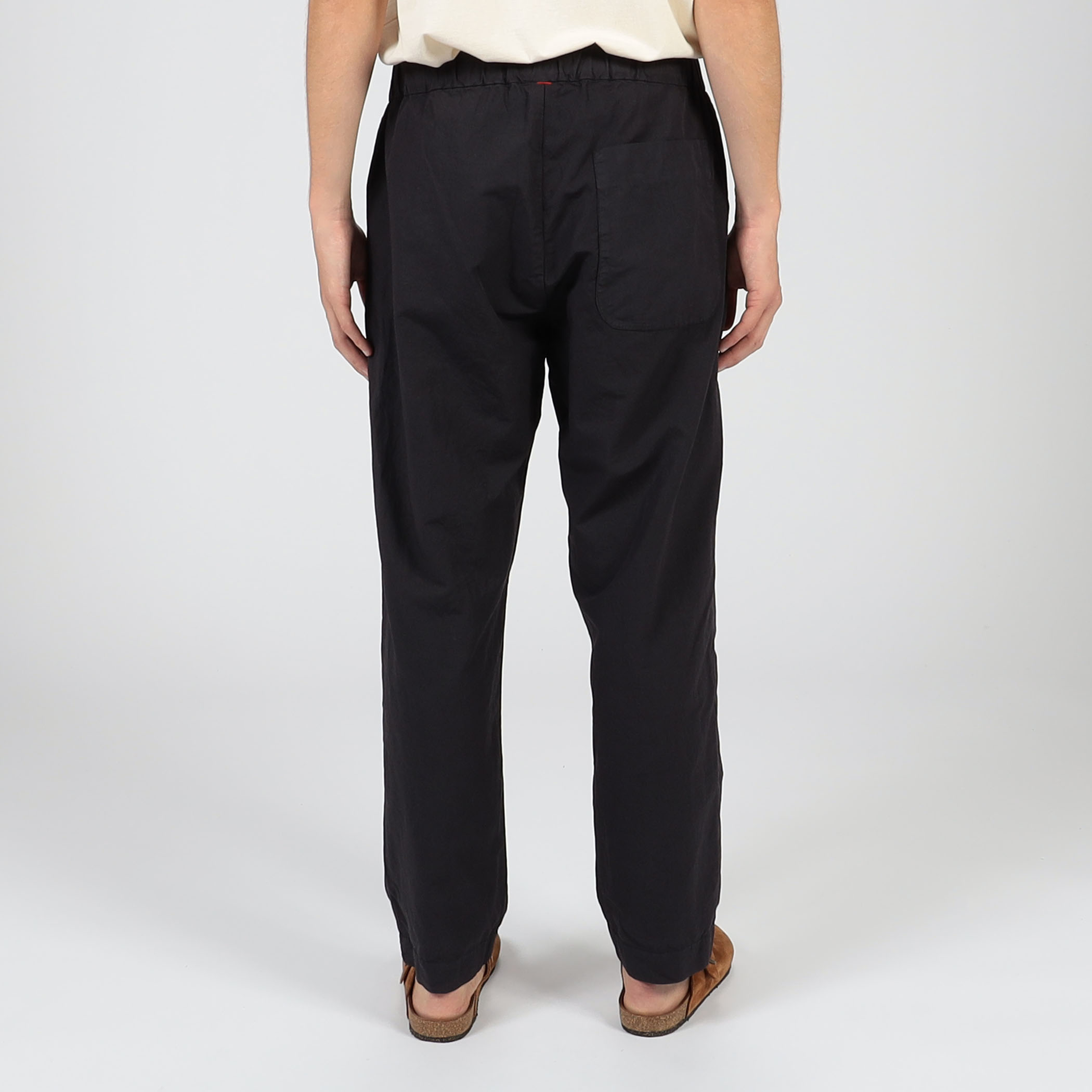 CASEY CASEY LONG CHASSE PANT コットンリネンイージーパンツ