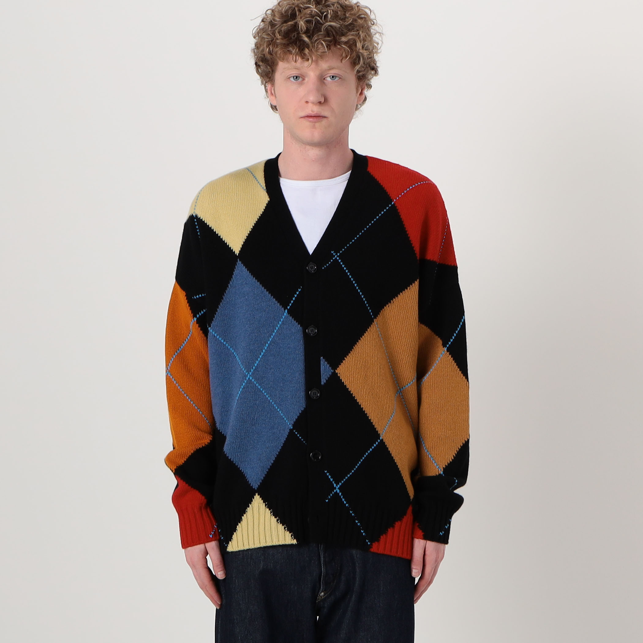LOEWE カシミヤアーガイル カーディガン｜トゥモローランド 公式サイト