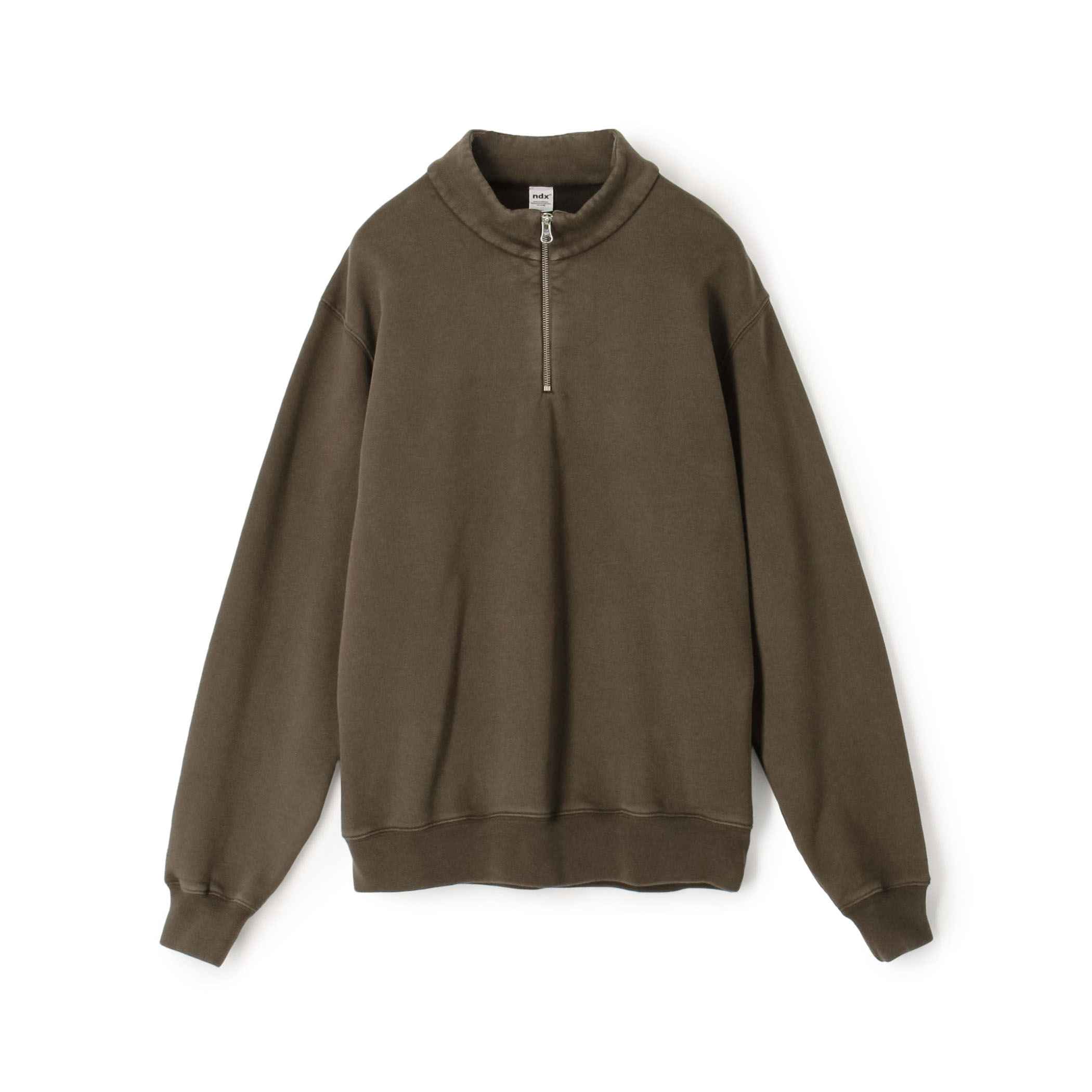 【別注】NDX half zip sweat shirt