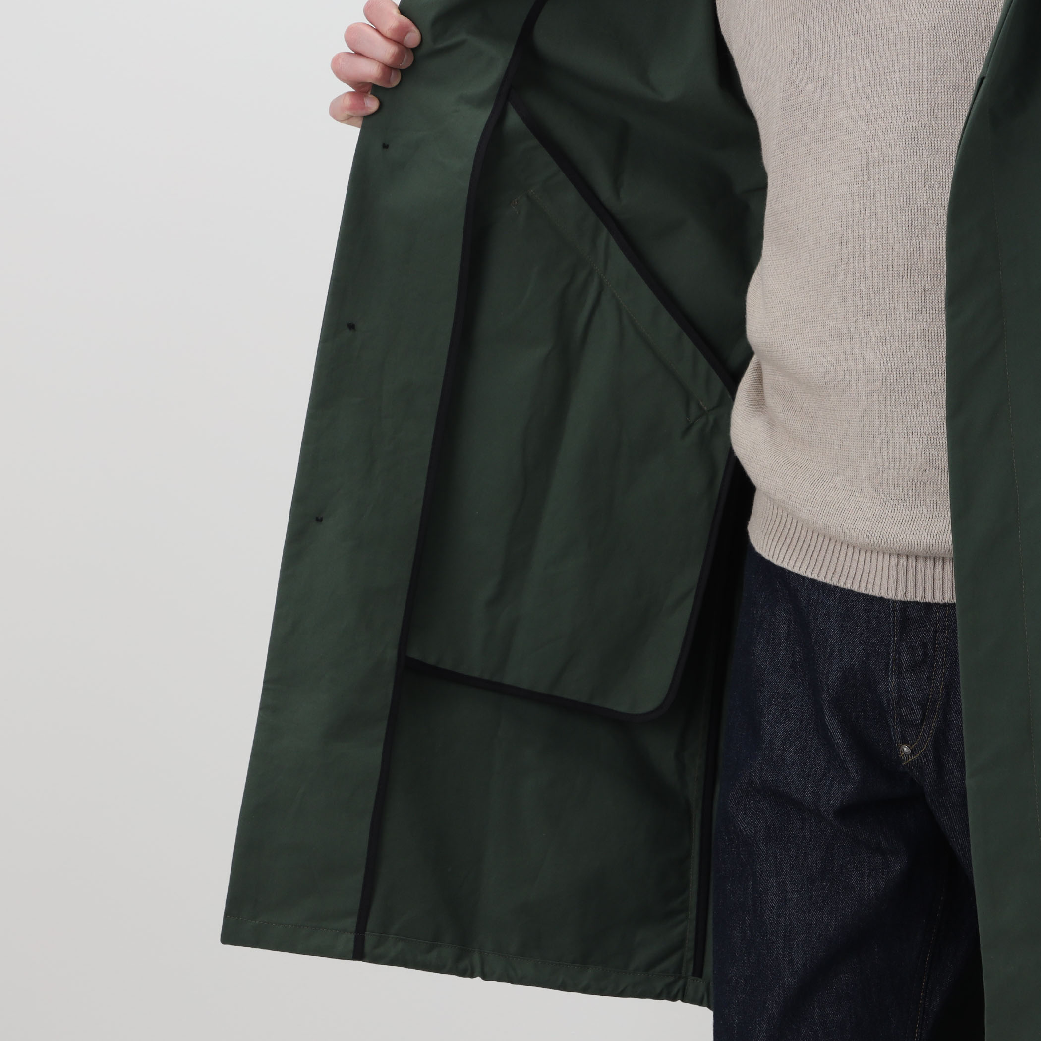 EASTMOND APPAREL ドライワックスコットン ミリタリーコート 