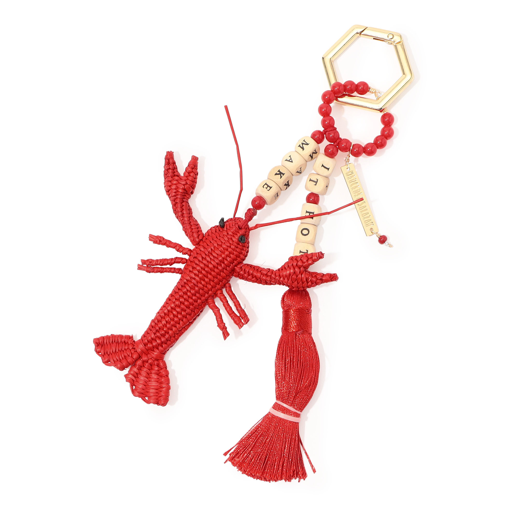MERCEDES SALAZAR Make It Hot Lobster キーチェーン