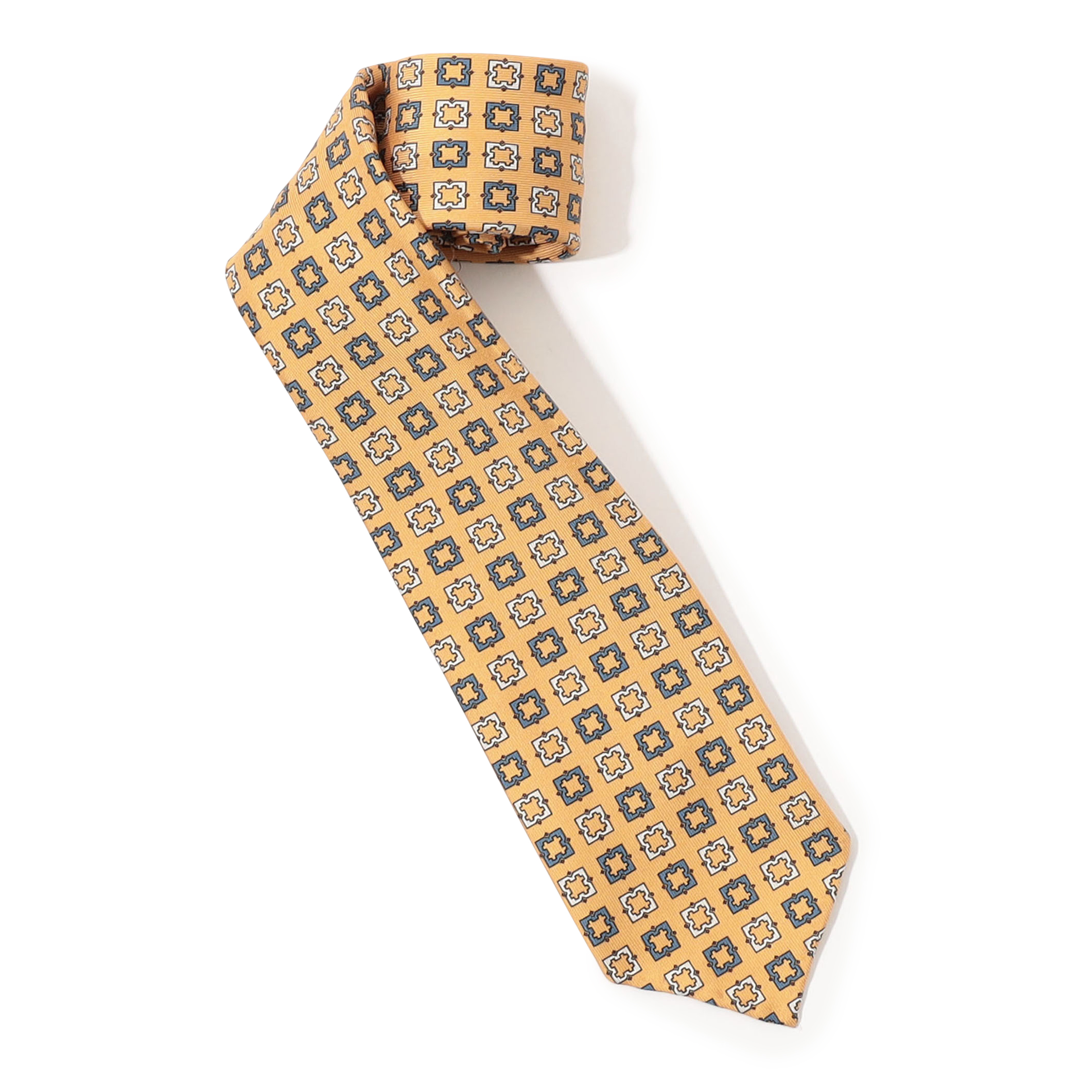 TOMORROWLAND MADE IN ITALY シルクプリント 小紋柄ネクタイ