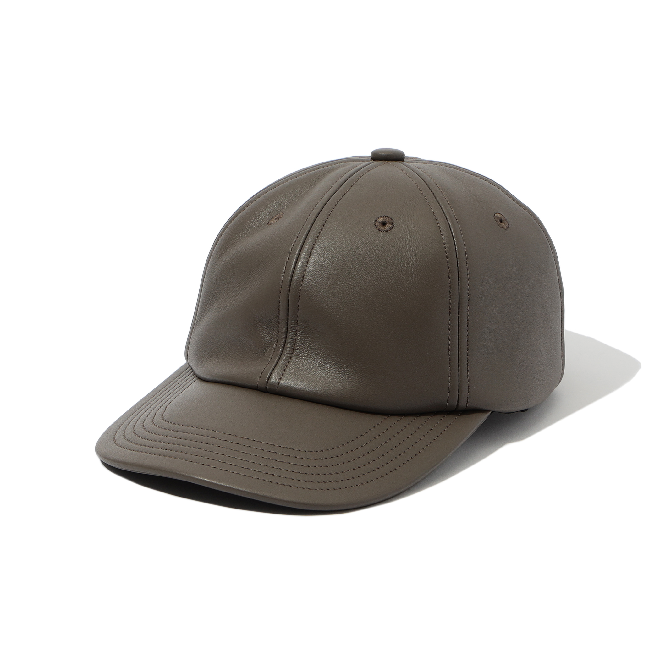 KIJIMA TAKAYUKI LAMBSKIN 6PANEL CAP