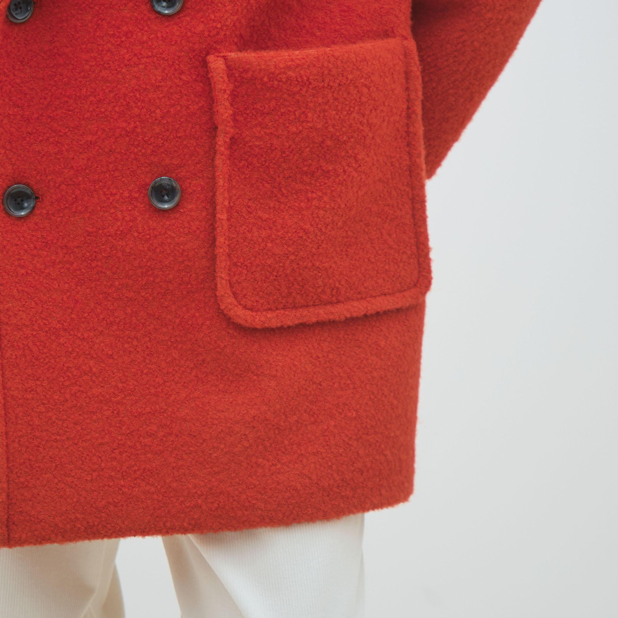 ブークレーボンディング ダブルブレストコート｜トゥモローランド 公式通販