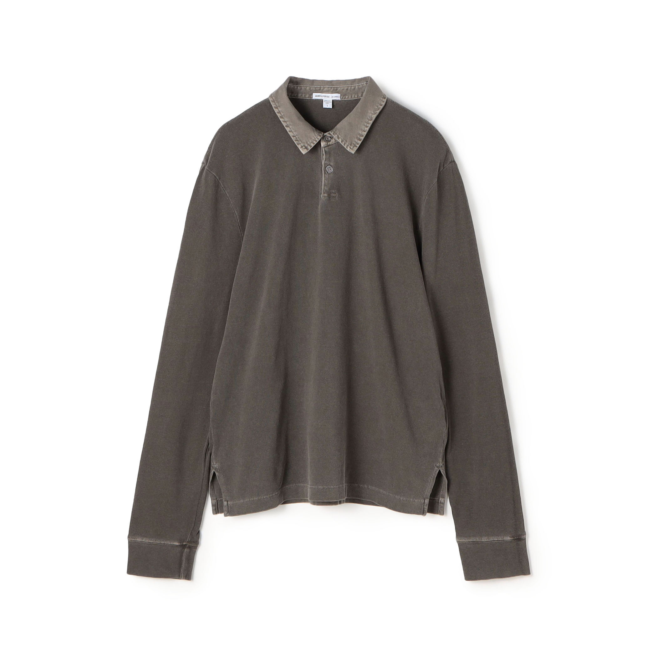 コットンジャージー ロングスリーブポロシャツ MMCK3607