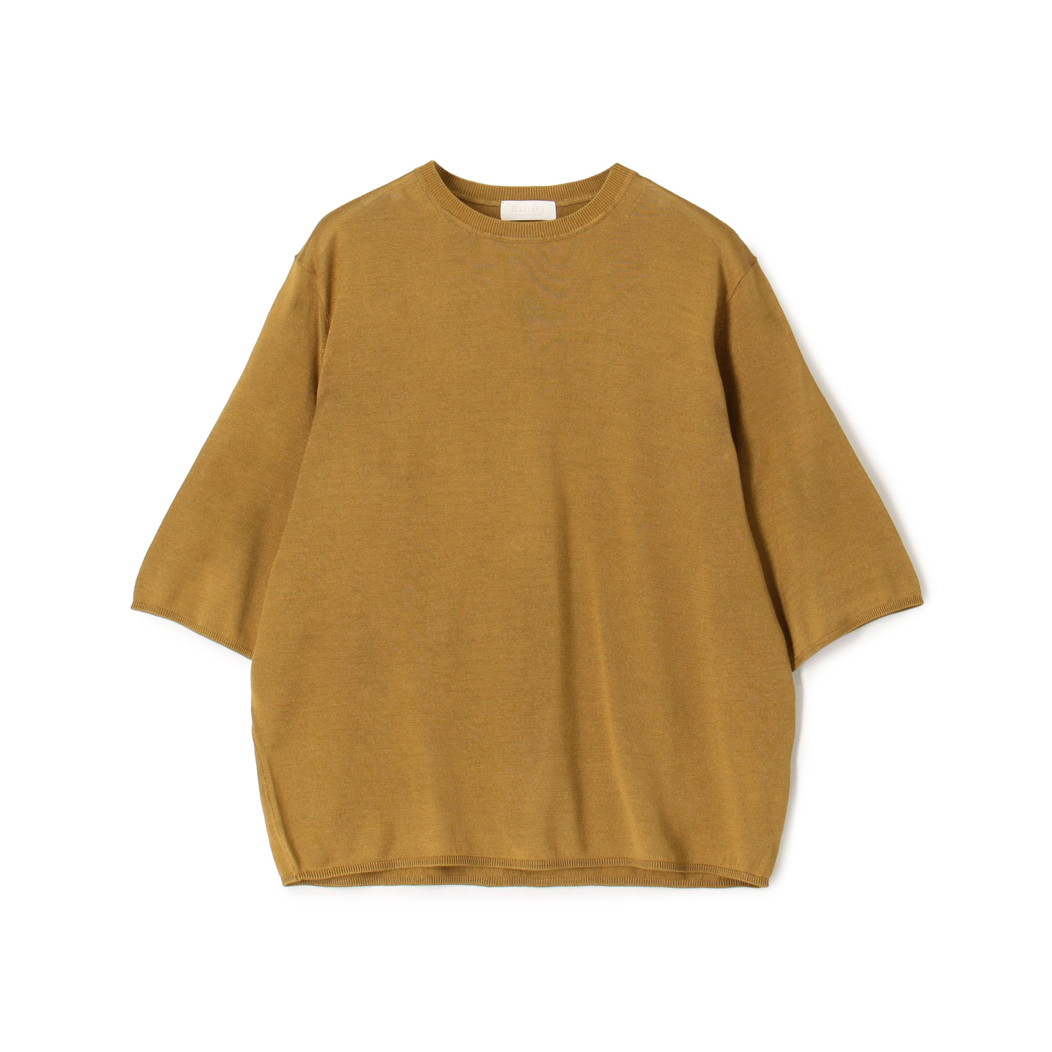 【WEB先行予約】エヴァーシルク ハーフスリーブプルオーバー