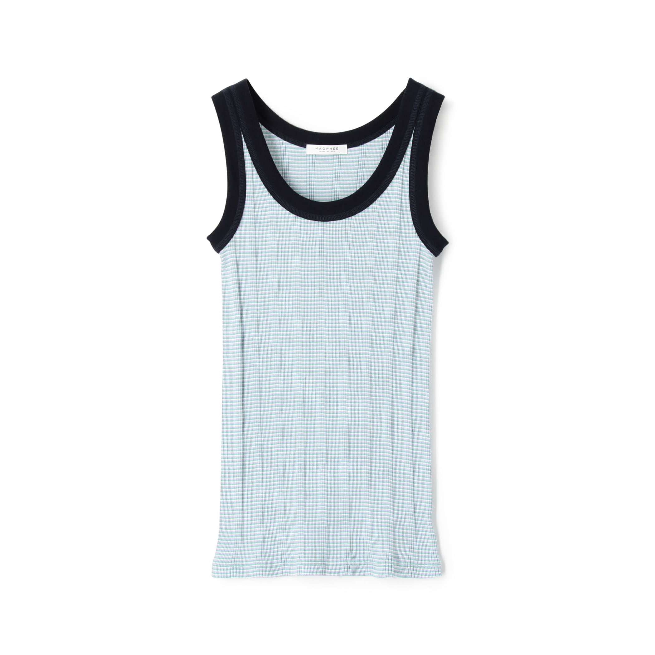 シルキーマルチボーダー タンクトップ|トゥモローランド 公式通販 Macphee タンクトップ size S