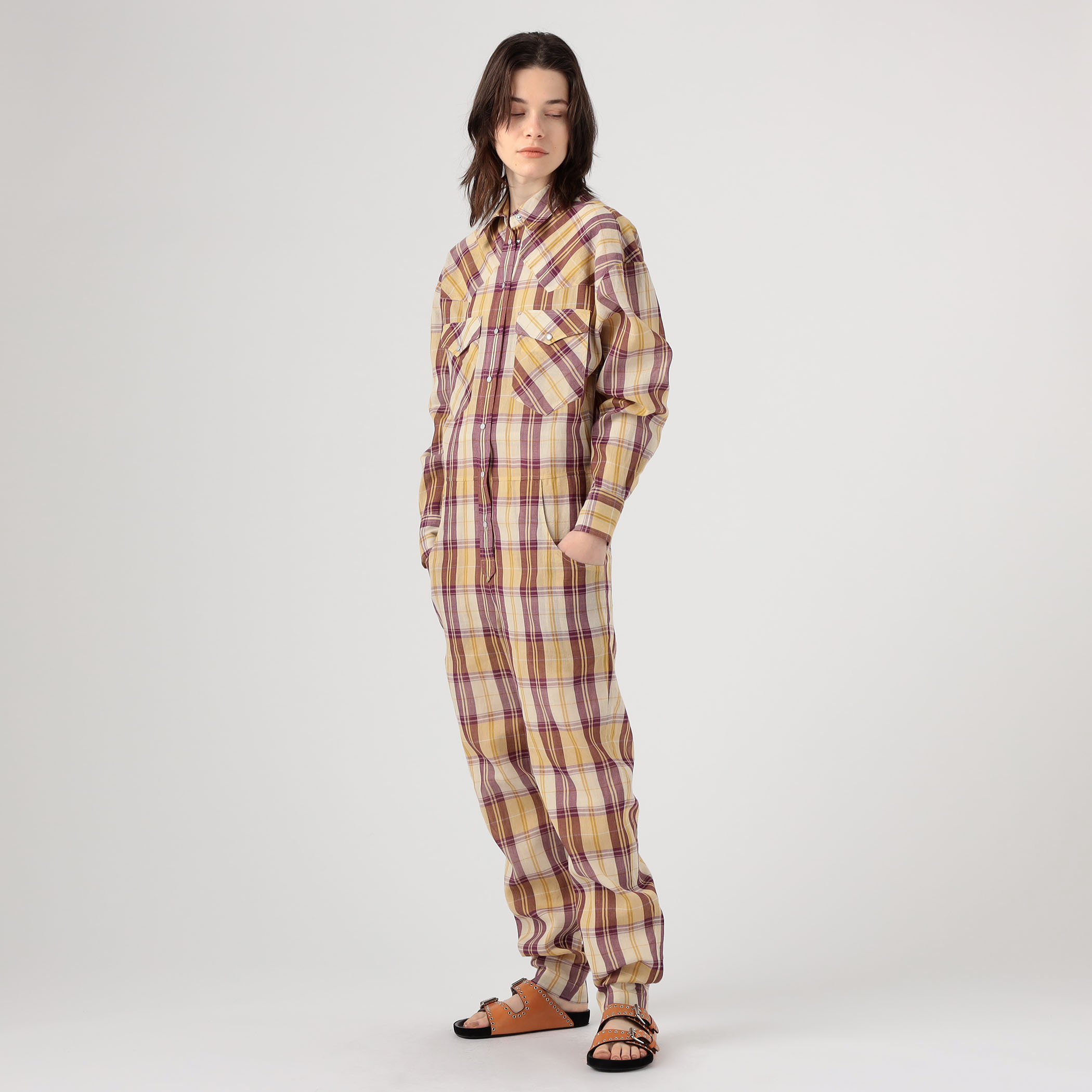 ISABEL ÉTOILE MARANT チェック柄ベスト 34 Checked coat Isabel Marant Etoile - SchaferandweinerShops VG