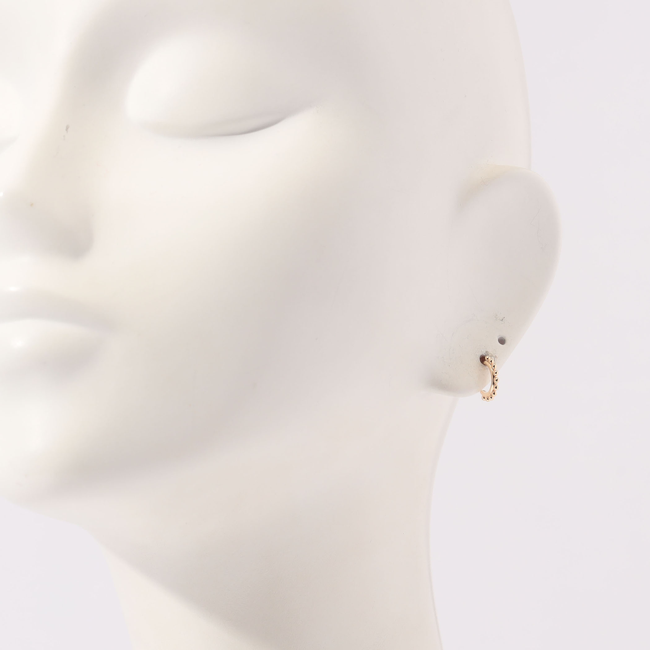 別注】Hirotaka×TOMORROWLAND Caviar フープピアス｜トゥモローランド