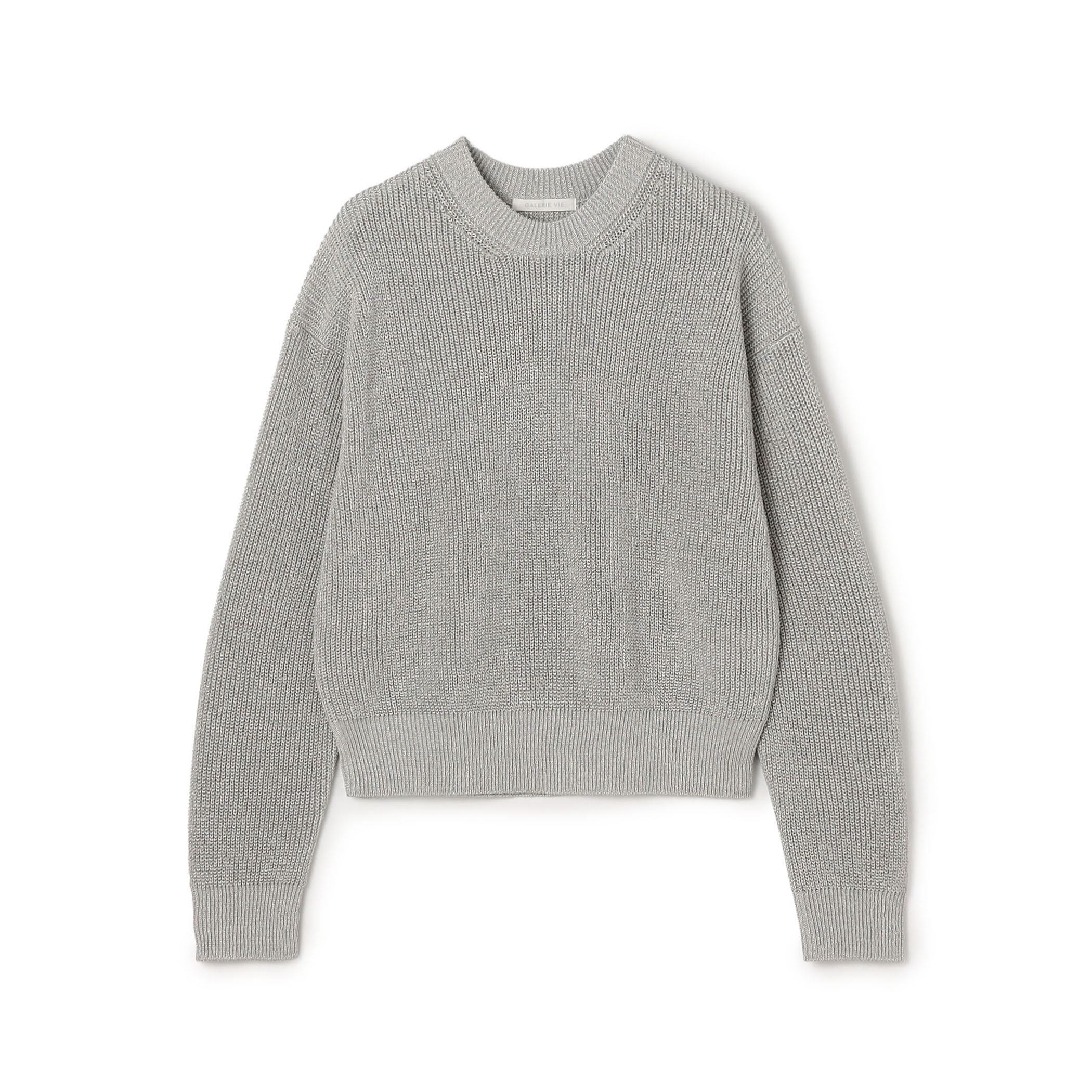 ルレックスフィッシャーマンズリブ クルーネックプルオーバー