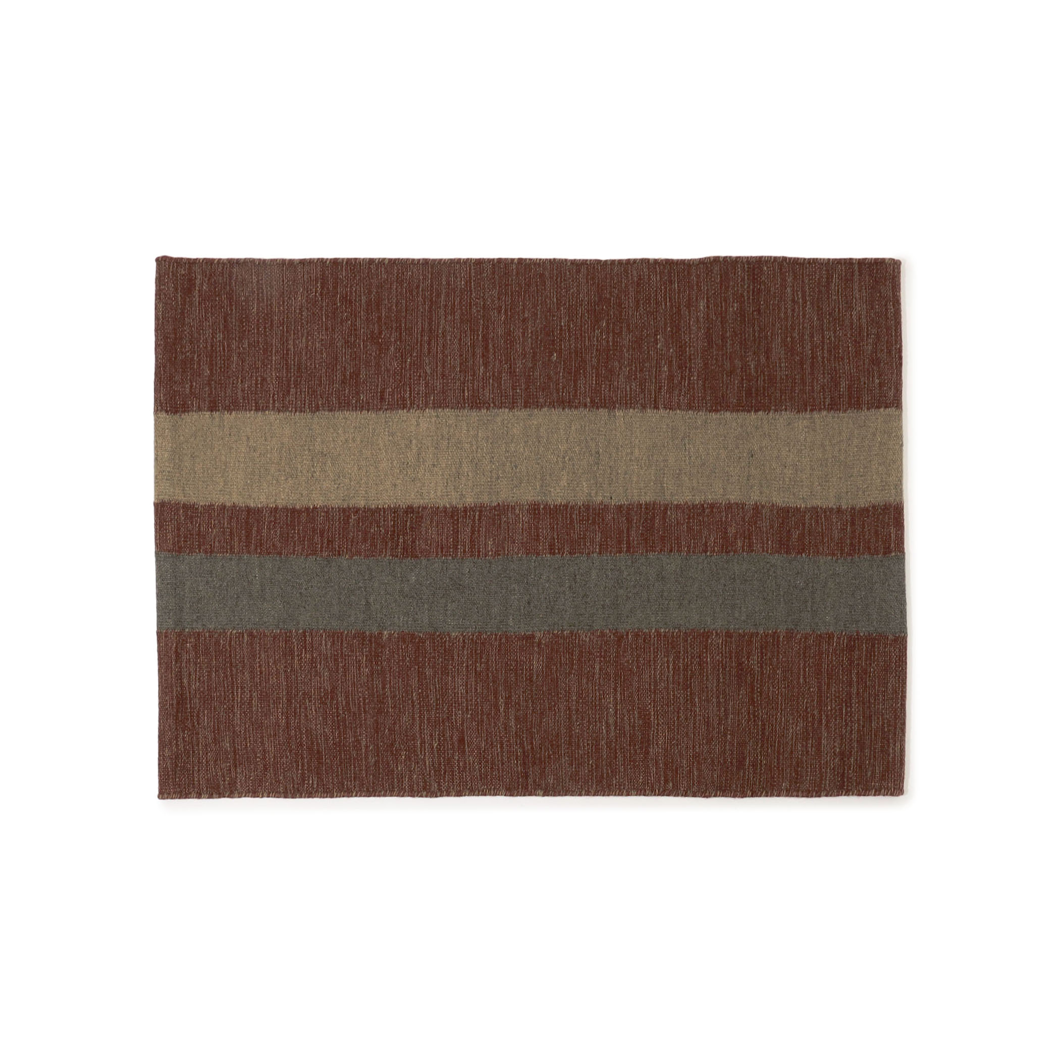 ダブルストライプ 玄関マット HRU9053