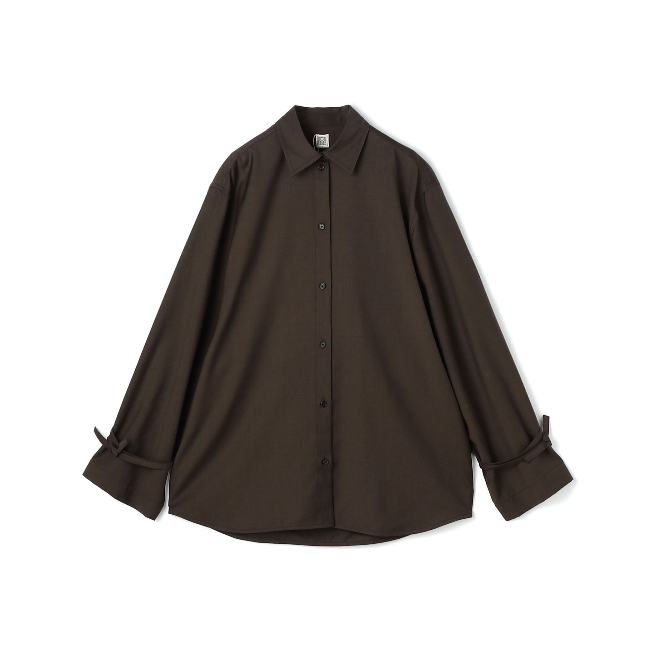 TOTEME タイカフシャツ