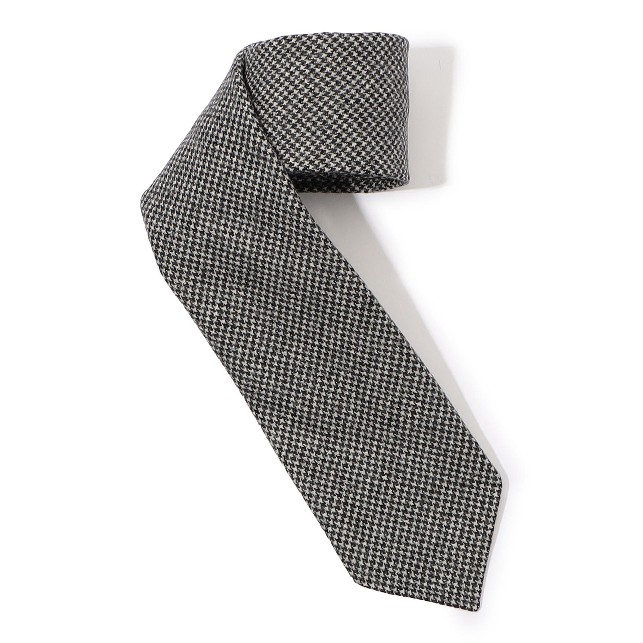 TOMORROWLAND ウール ハウンドトゥースネクタイ｜トゥモローランド