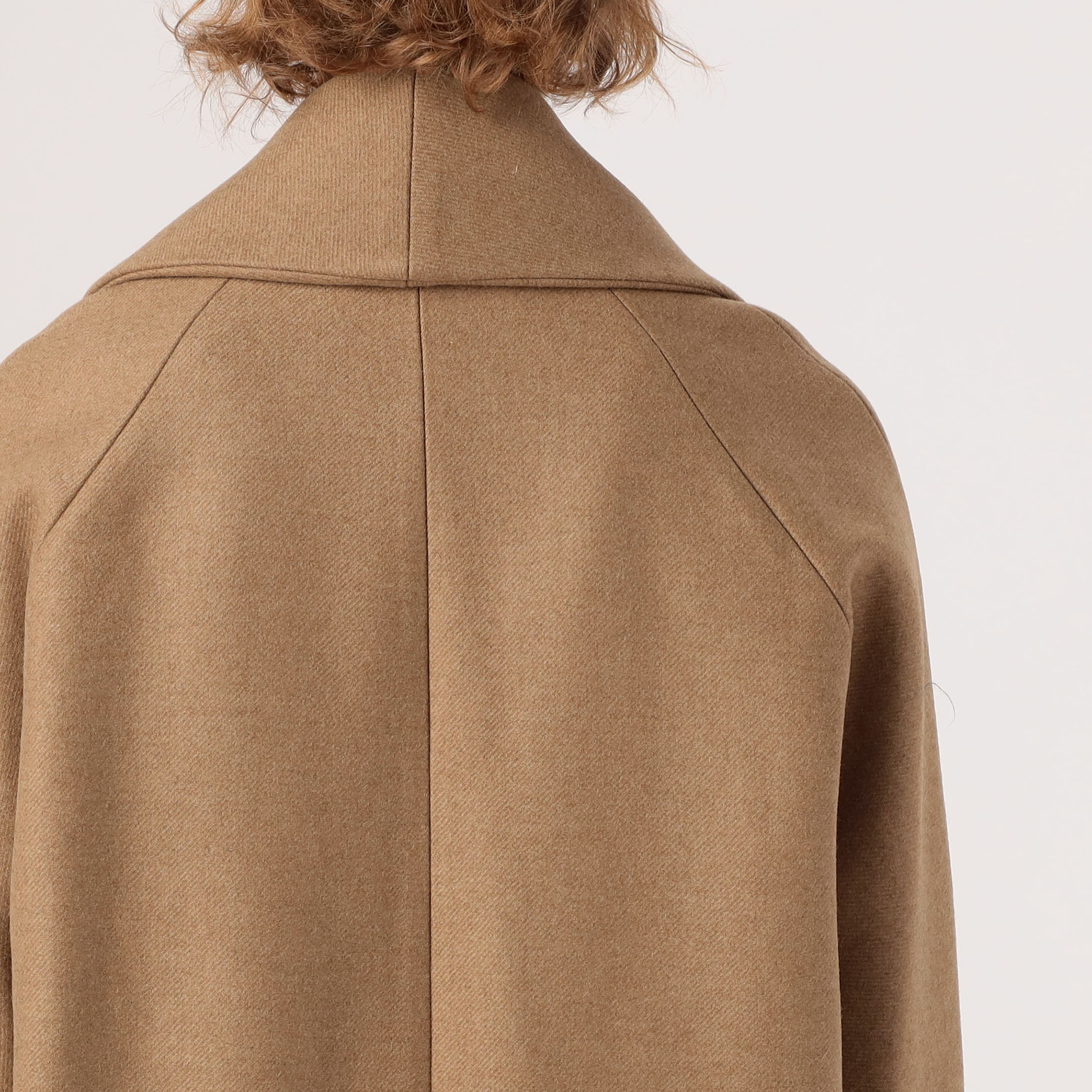 MARTIN GRANT  ウールコート MARTIN GRANT COCOON COAT グレンチェック コクーンコート