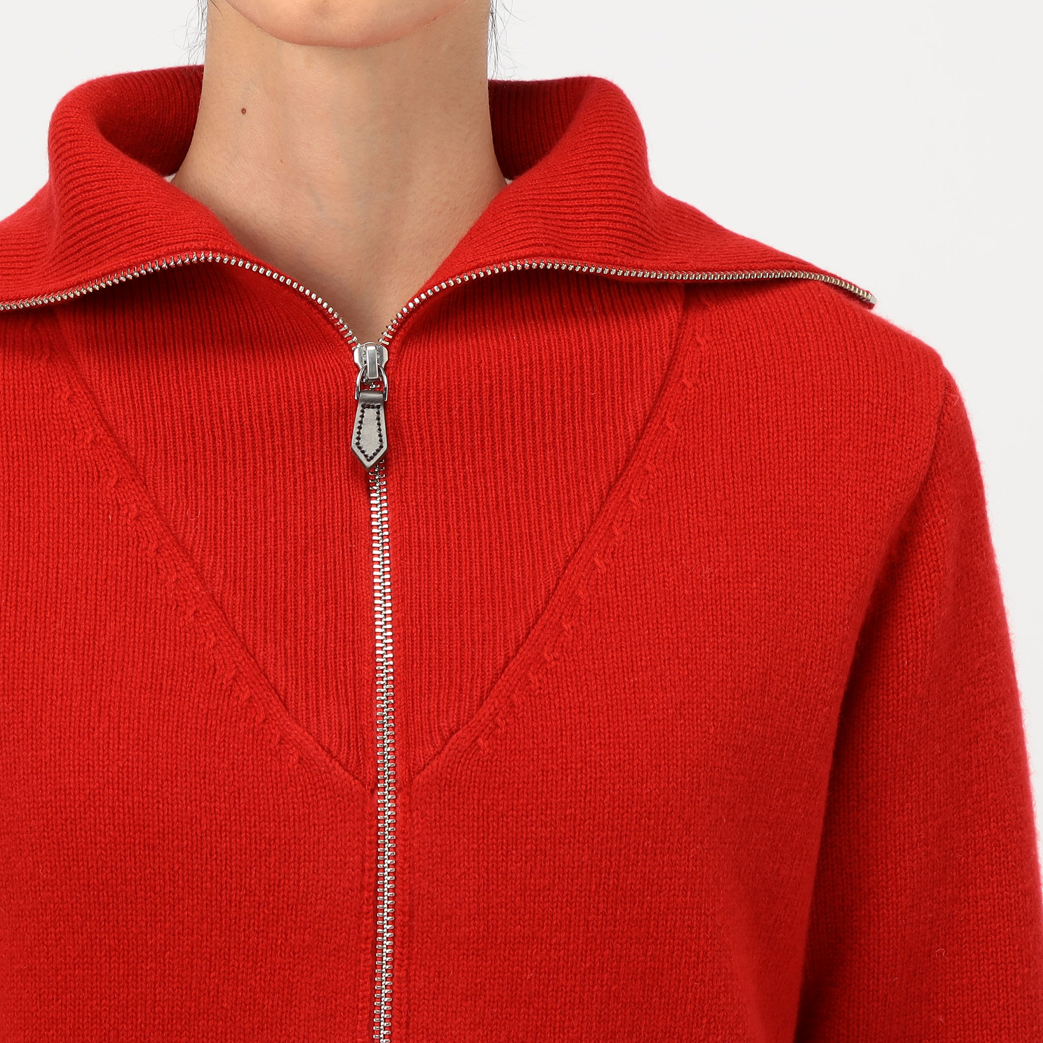 トゥモローランドMACPHEEウール100%ゆったりサイドジップニット NZ LAMBS ジップアップカーディガン｜トゥモローランド 公式通販