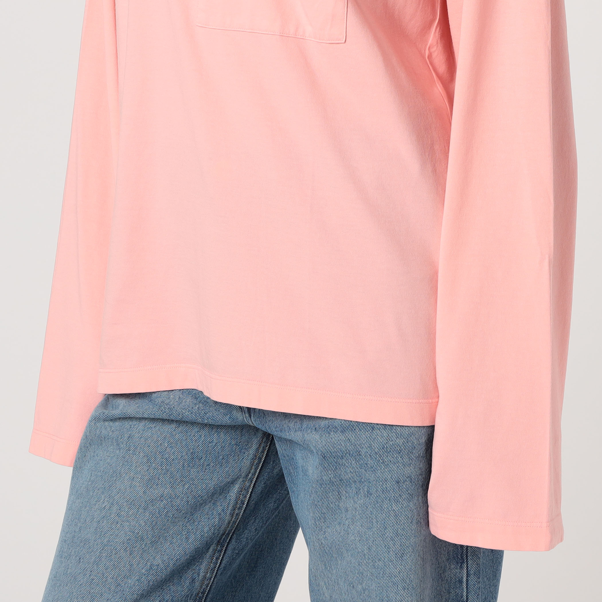 tシャツ CAN PEP REY UNISEX T-SHIRT L/S コットン ロングスリーブTシャツ レディース CAN PEP REY UNISEX T-SHIRT L/S コットン ロングスリーブT