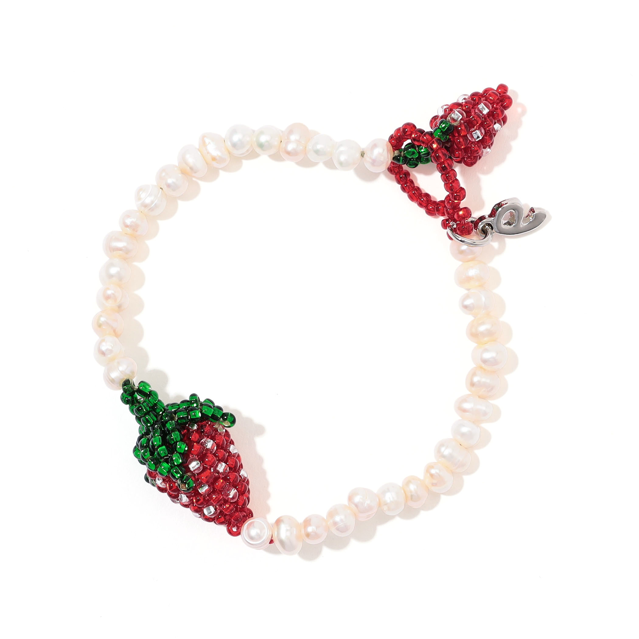 Pura Utz PEARL STRAWBERRY ブレスレット