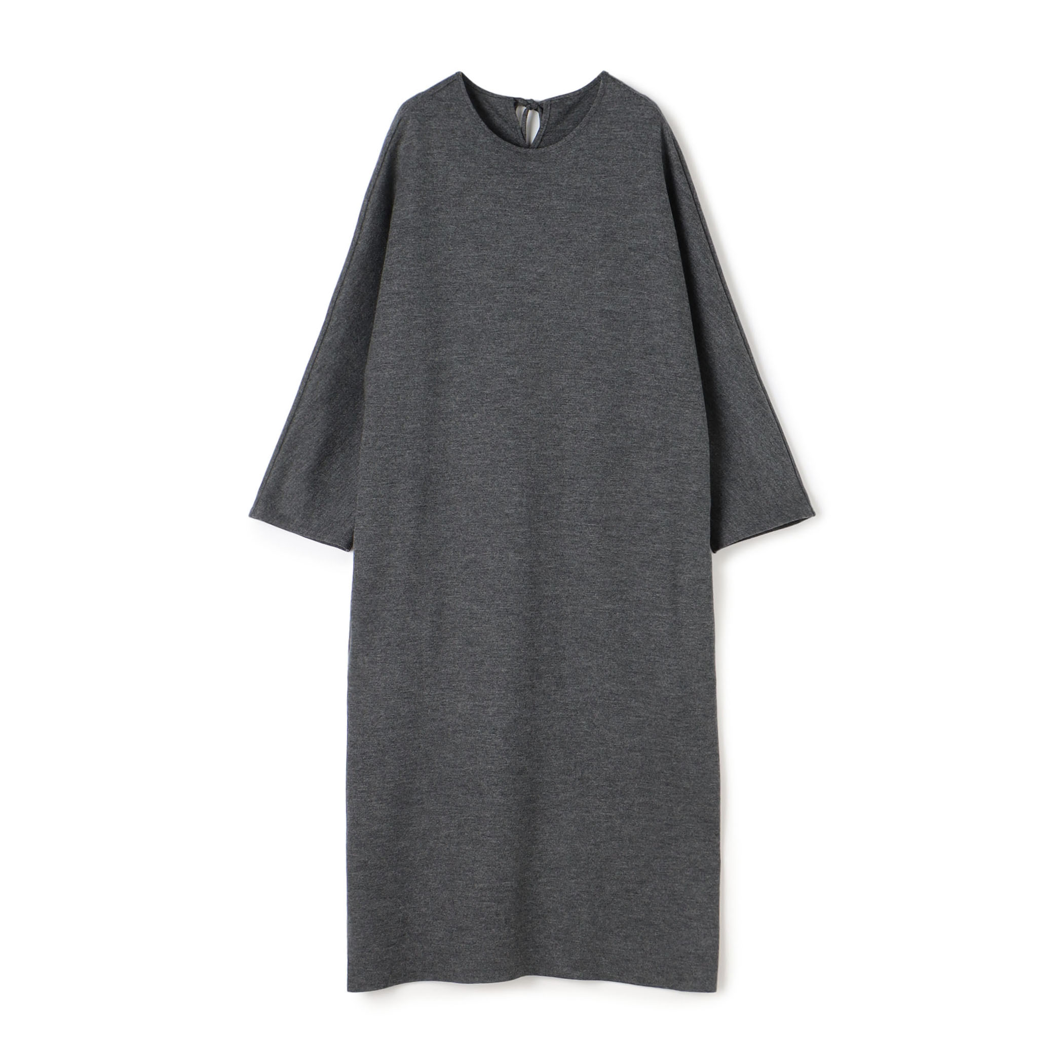 ミルドスムース クルーネックワンピース