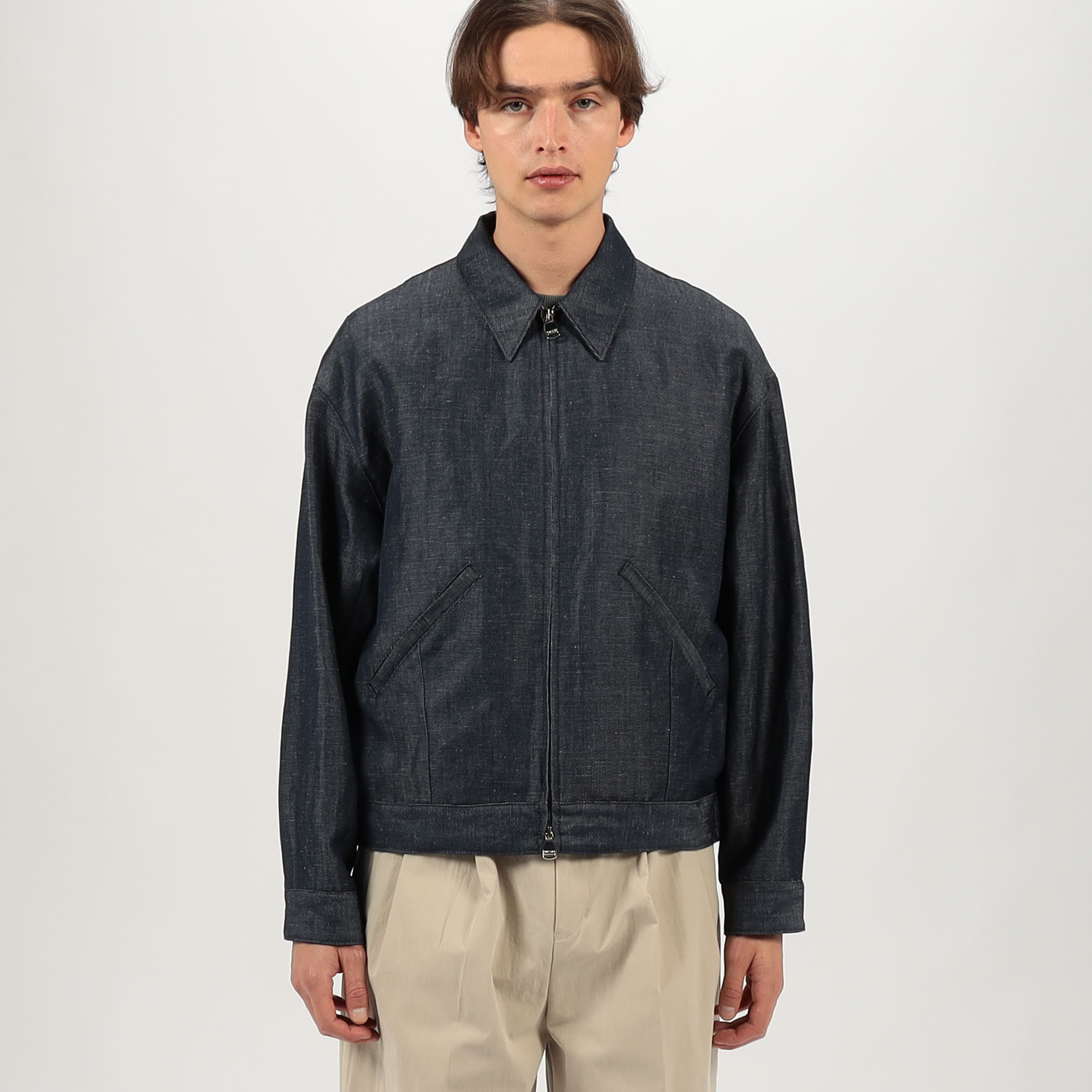 別注】VALSTAR リネンウール ブルゾン DORMEUIL｜トゥモローランド