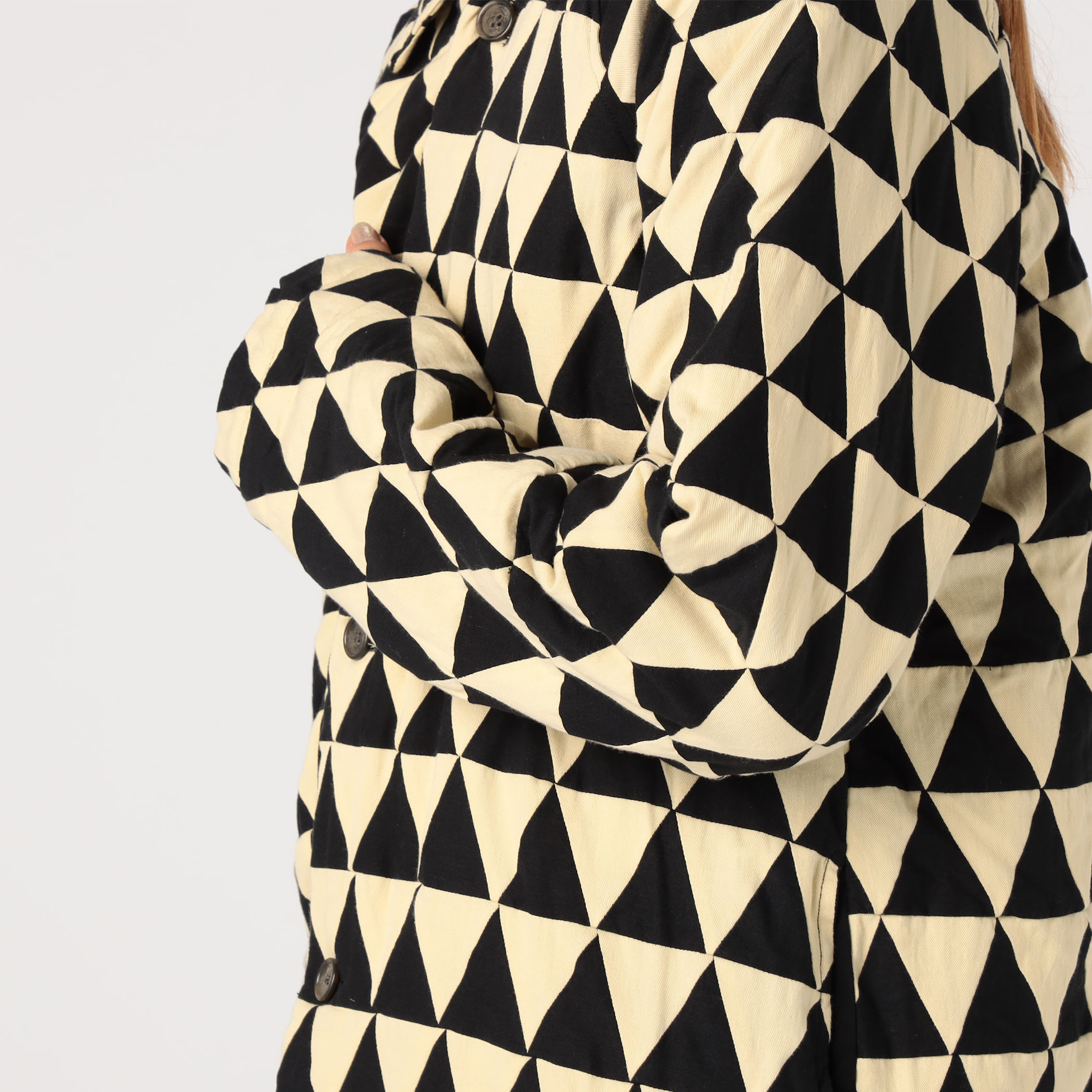 BODE THOUSAND PYRAMIDS QUILT JACKET