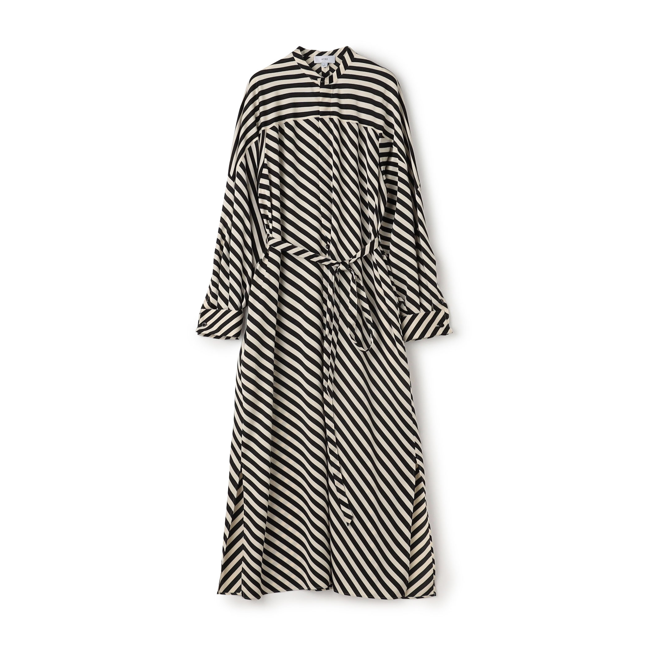 HYKE STRIPE DRESS