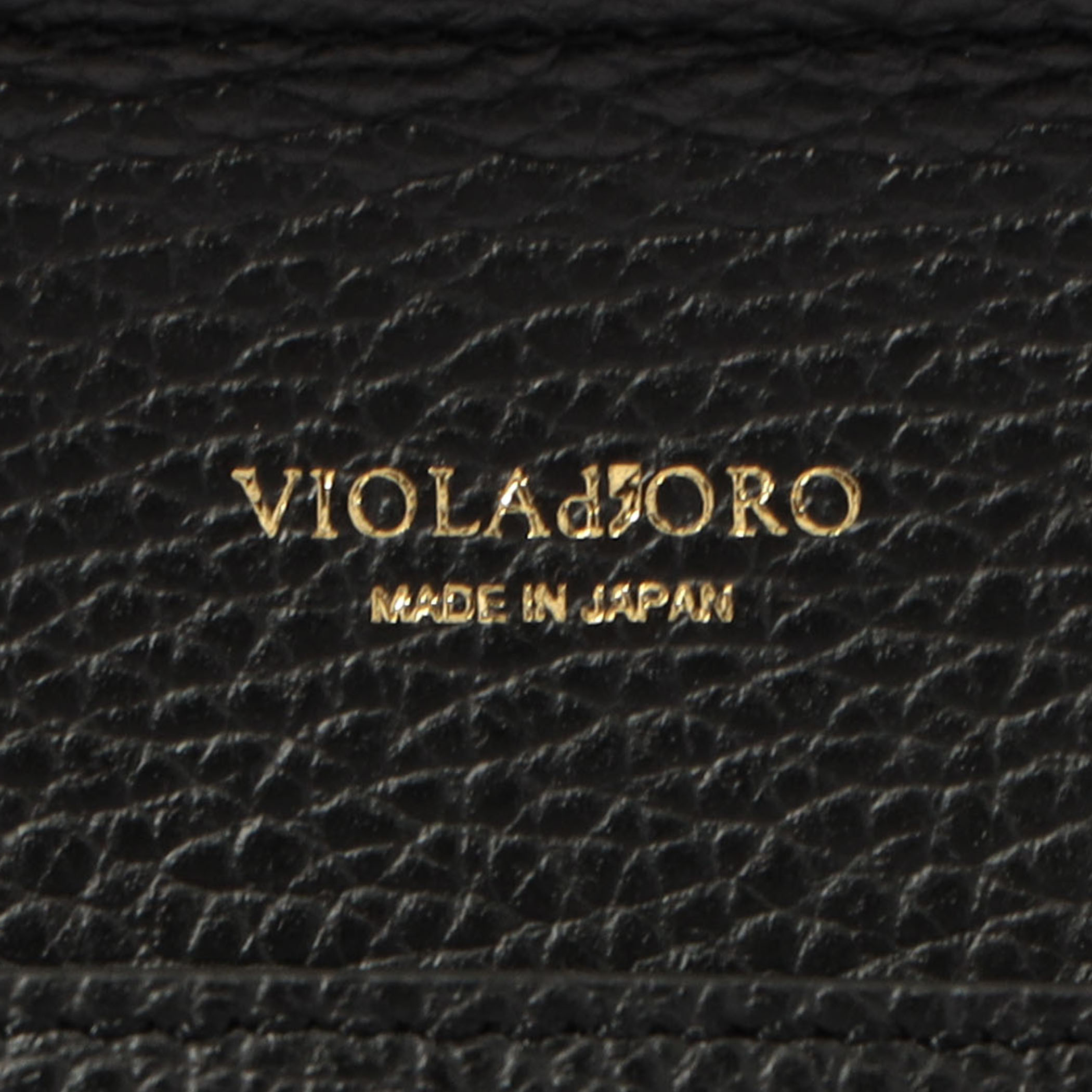 VIOLAd'ORO イタリアンWフェイスレザーミニトートバッグ