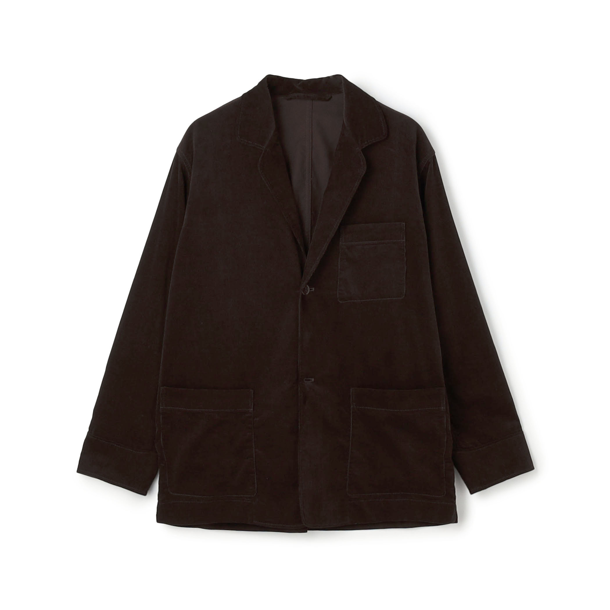 スビンコットンコーデュロイ パジャマシャツ