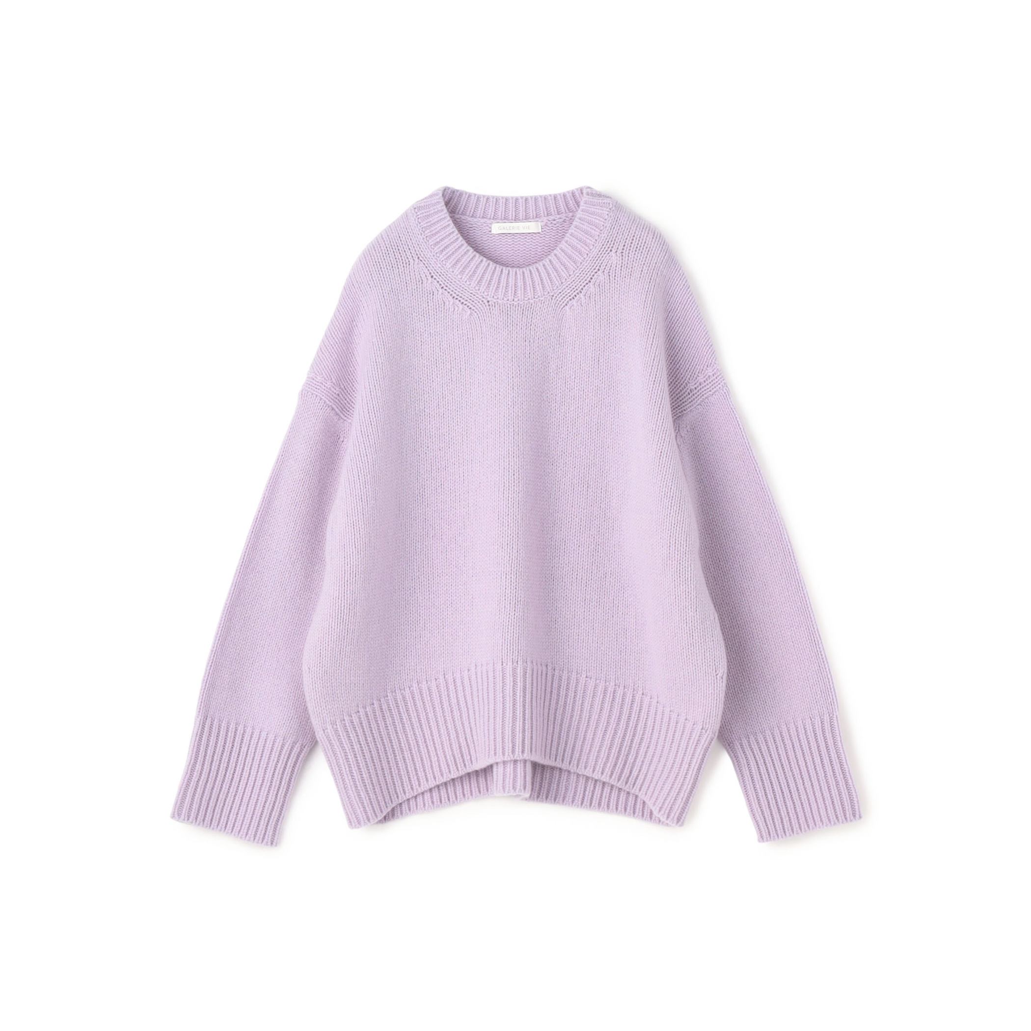 ファインウール クルーネックプルオーバー