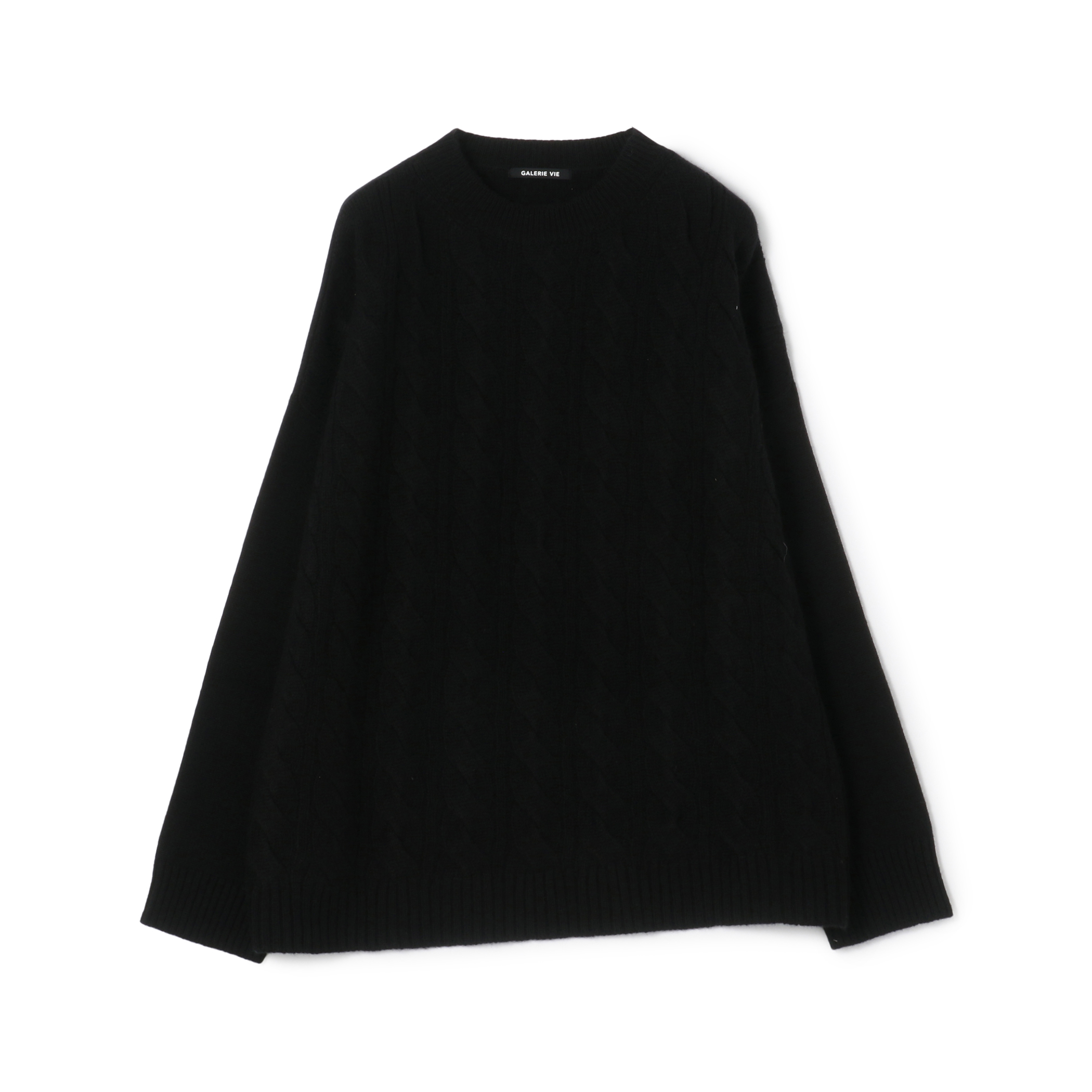 モンゴルカシミヤ クルーネックプルオーバー