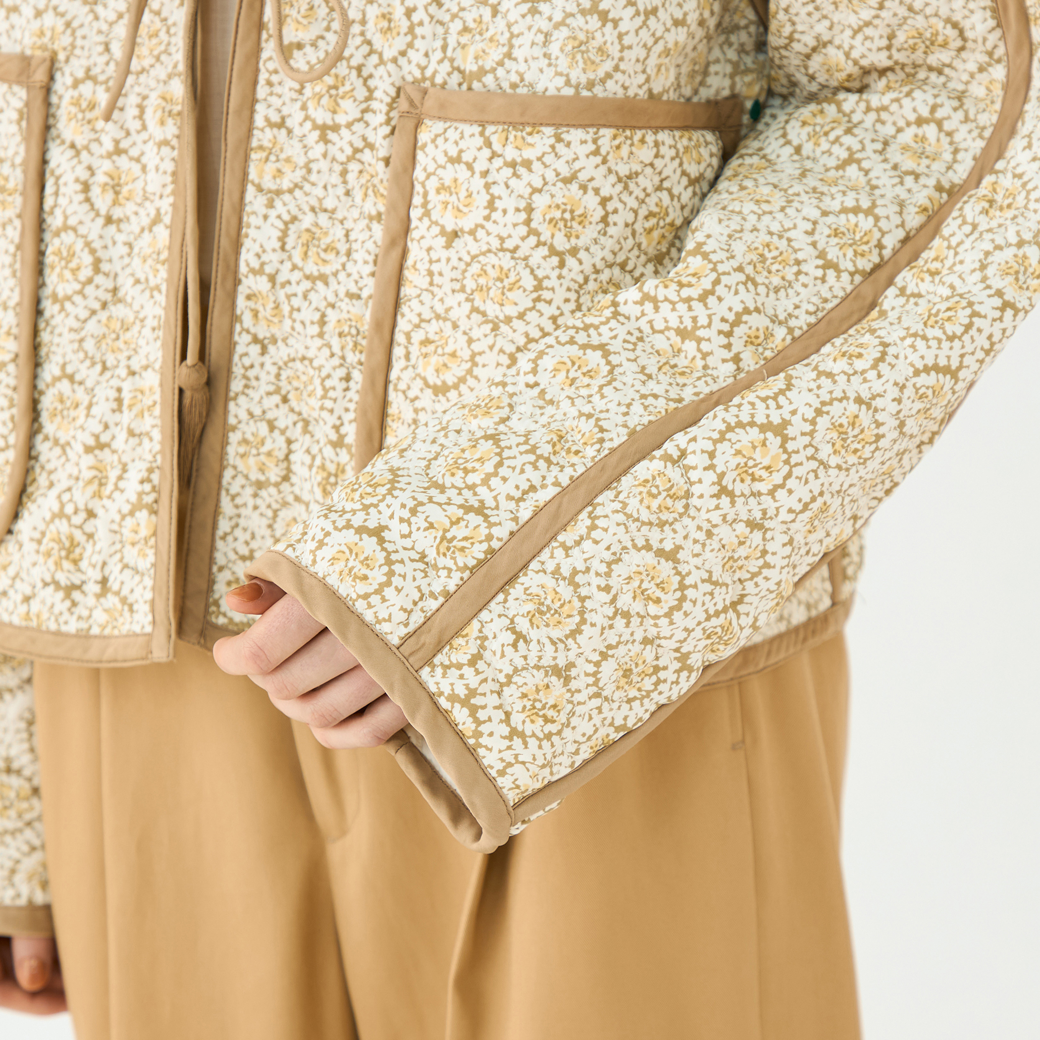 レーヨンサテンキルト リバーシブルジャケット｜トゥモローランド 公式通販